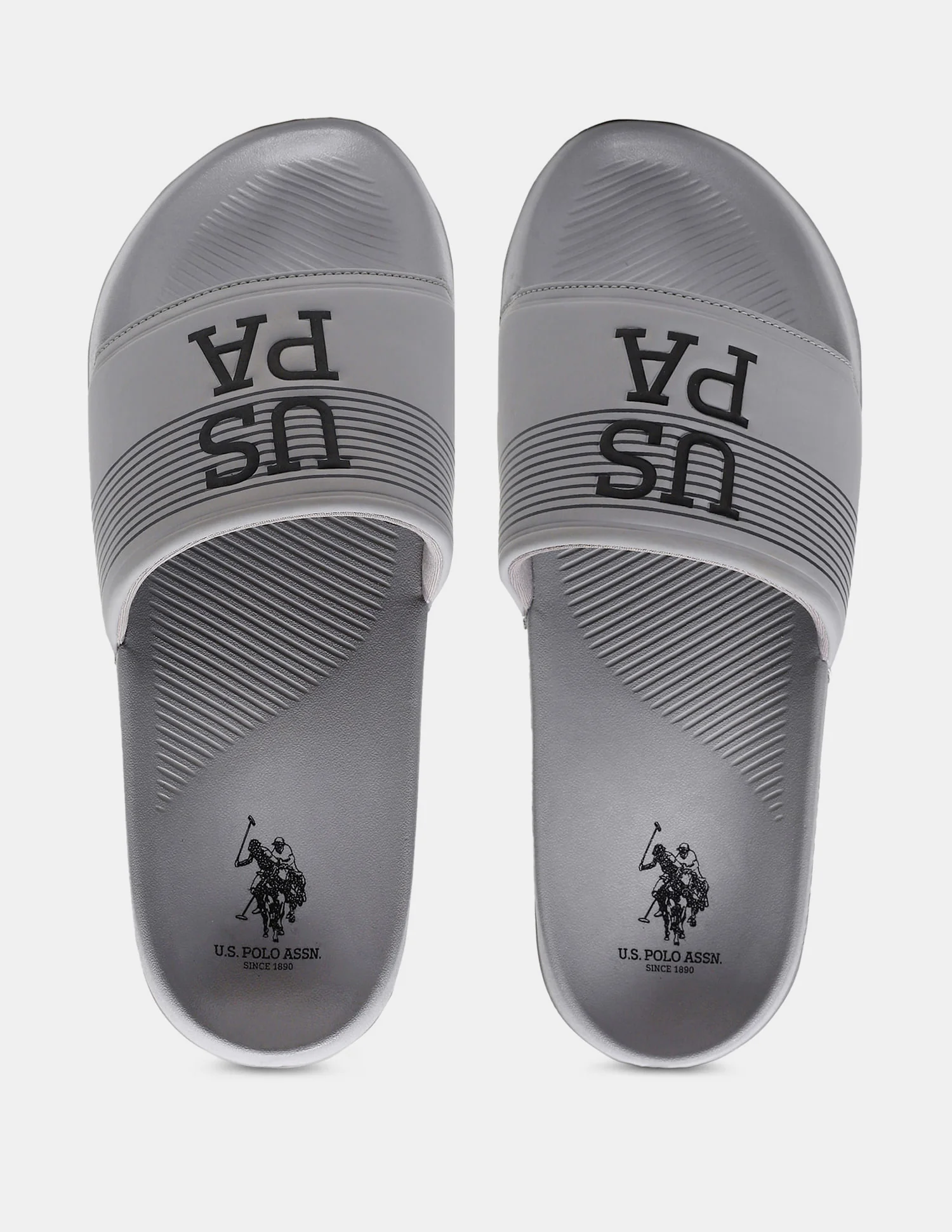 Men Striped Artax Sliders - Image 2