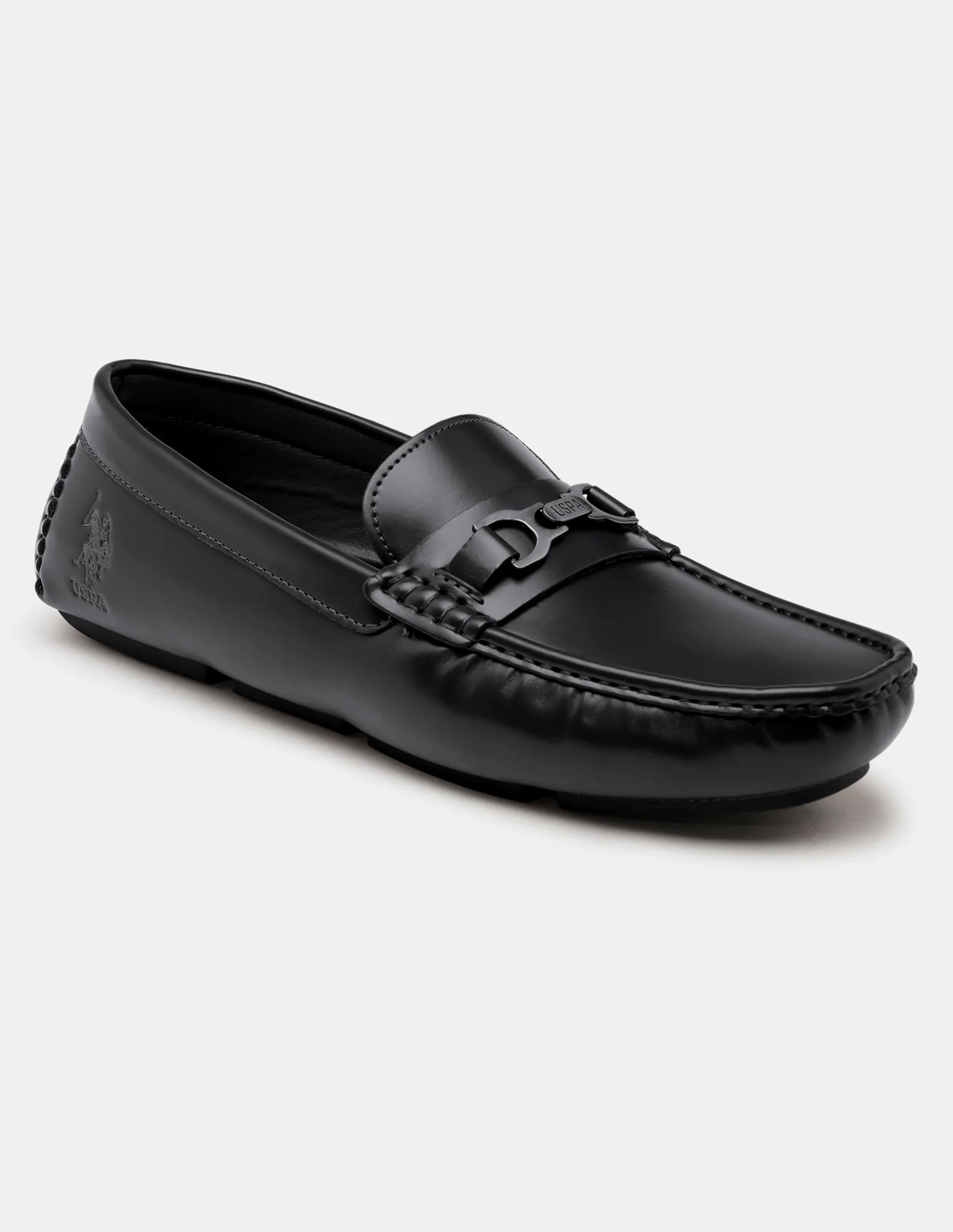 Men Tatum Slip-Ons Glossy Loafers - Image 3