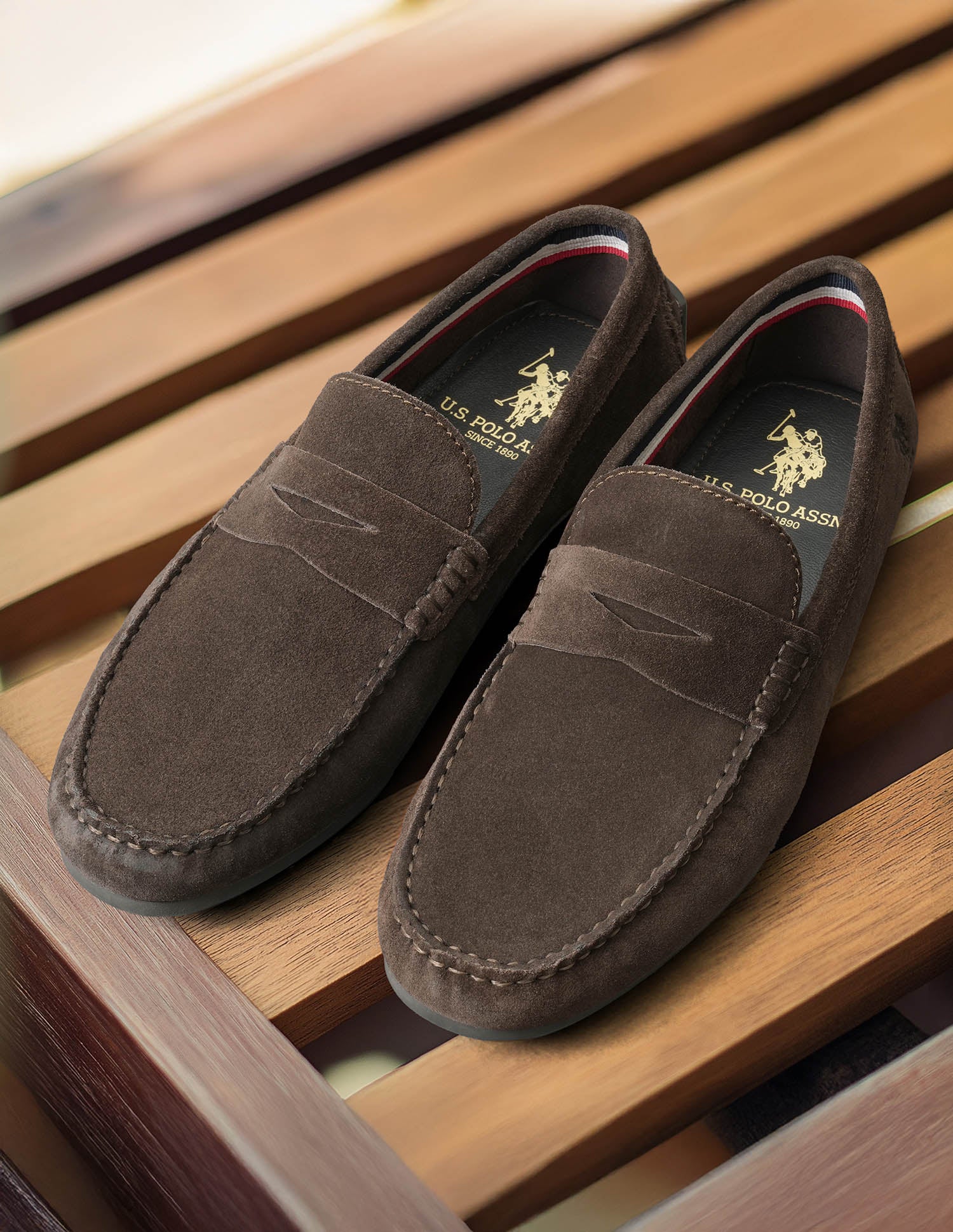 Men Terini Leather Slip-On Shoes
