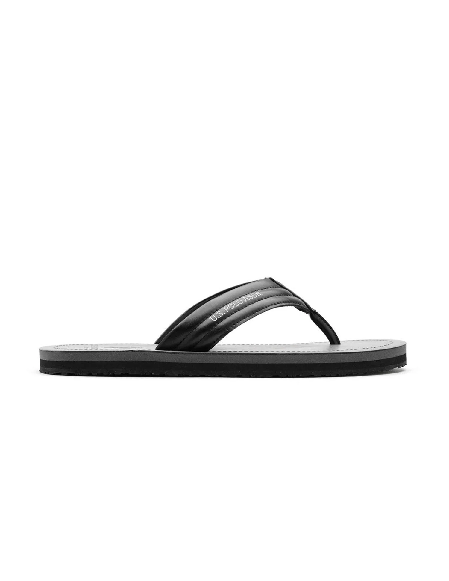 Men Terry Solid Flip Flops - Image 4
