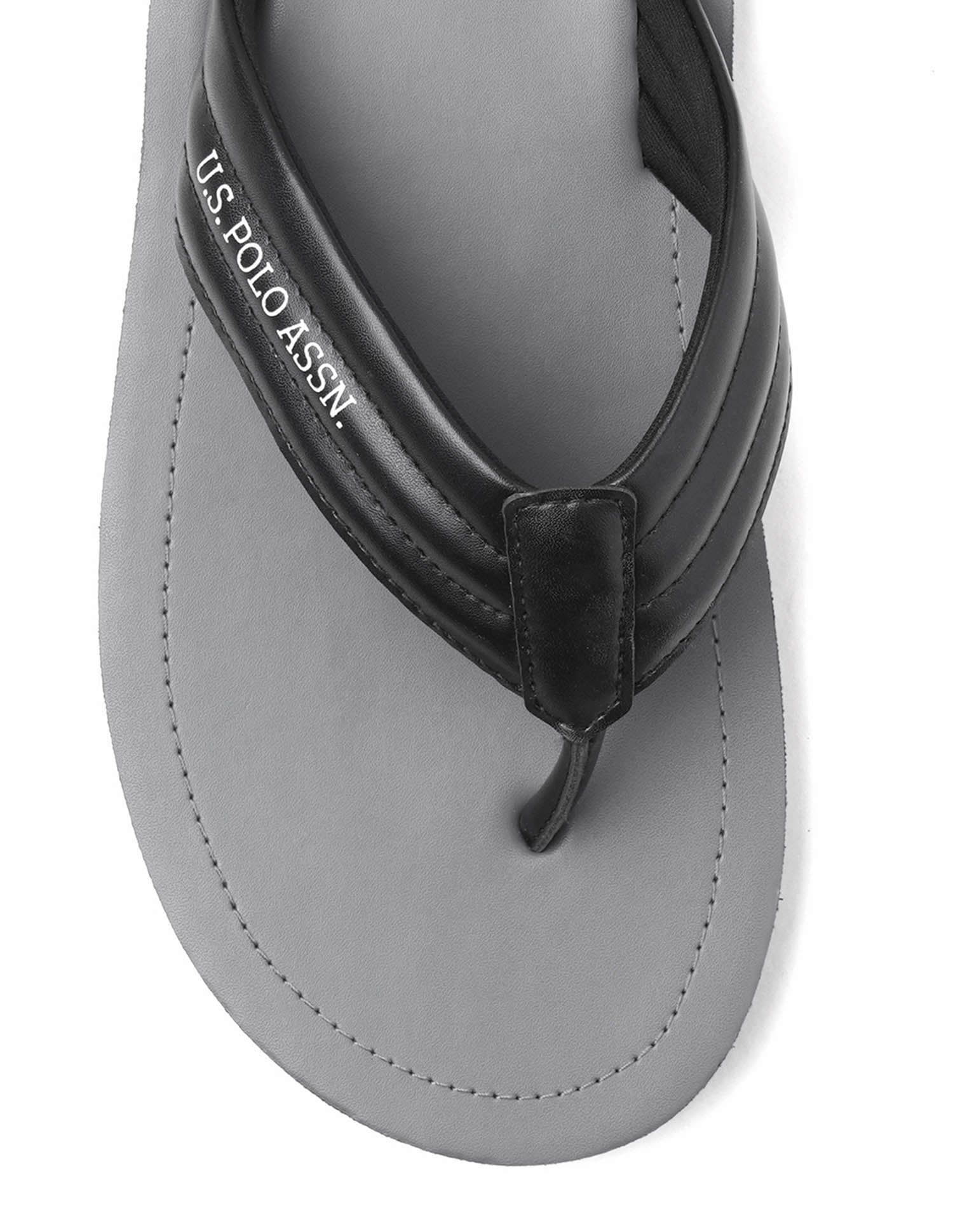 Men Terry Solid Flip Flops - Image 7