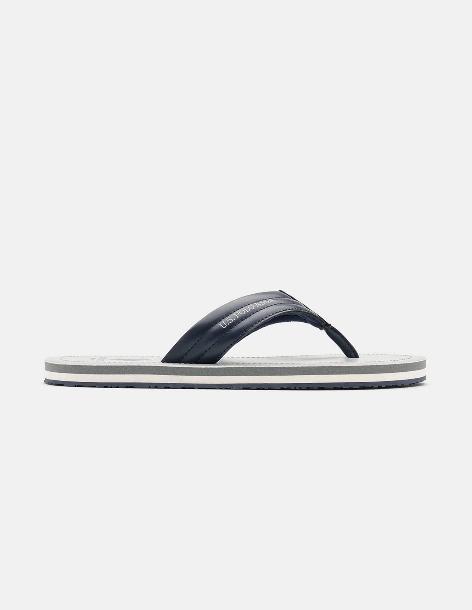 Men Terry Solid Flip Flops - Image 4