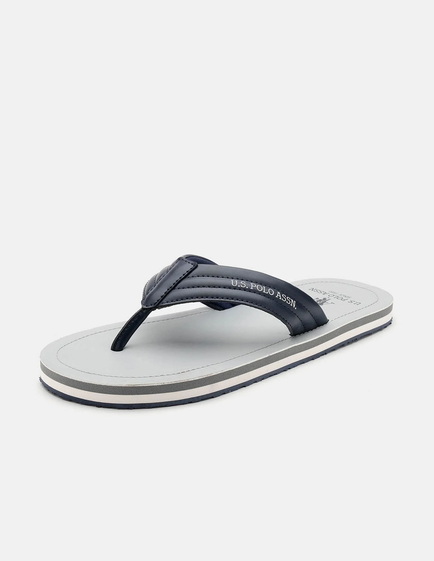 Men Terry Solid Flip Flops - Image 6