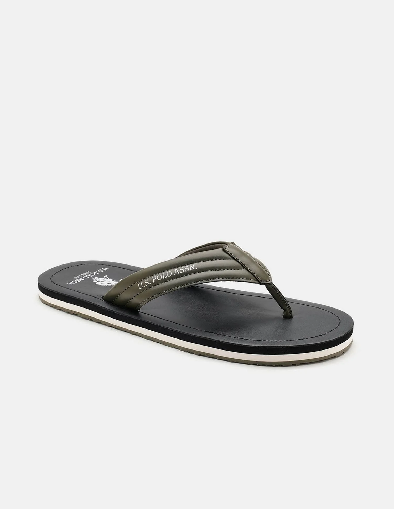 Men Terry Solid Flip Flops