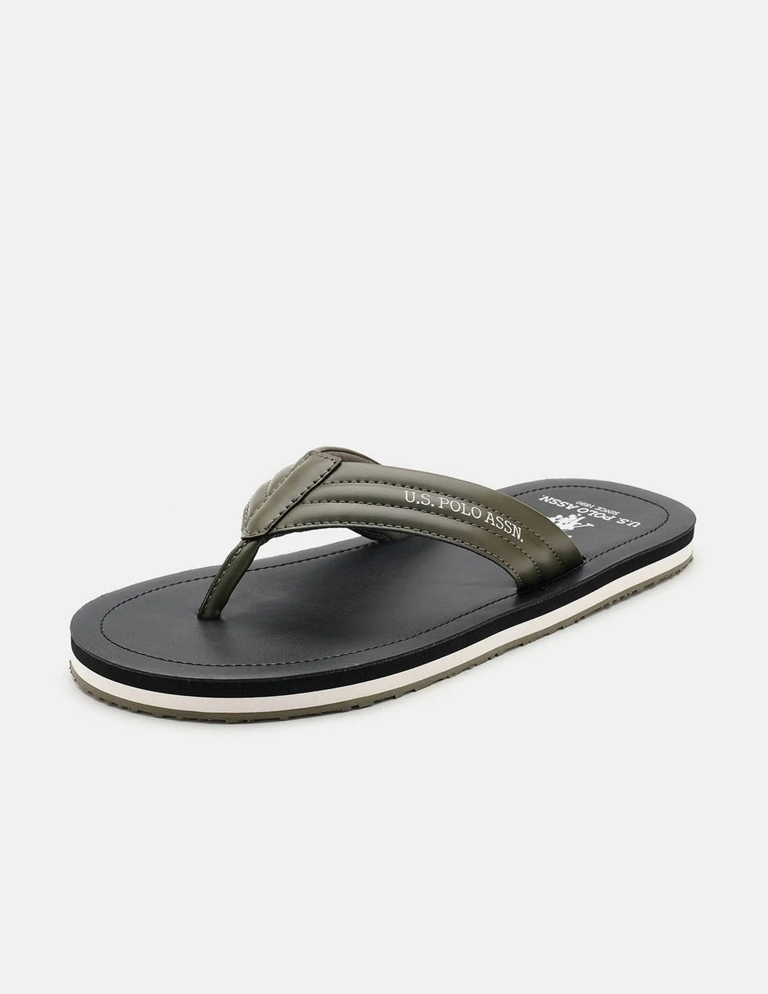 Men Terry Solid Flip Flops - Image 6