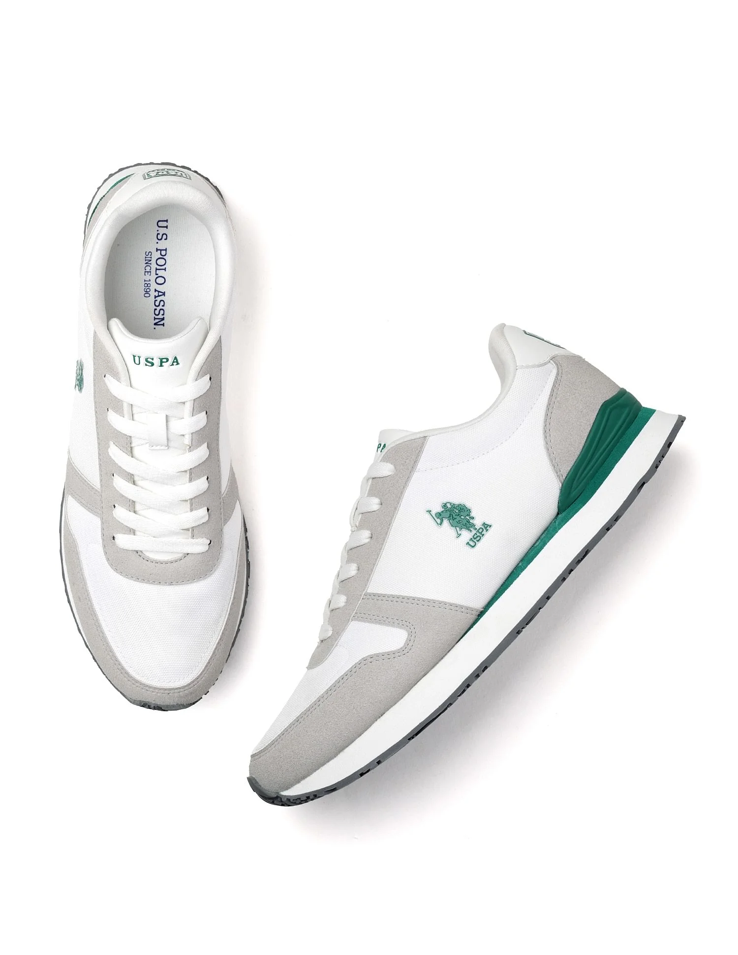 Men Tregon Suede Colourblocked Sneakers - Image 3