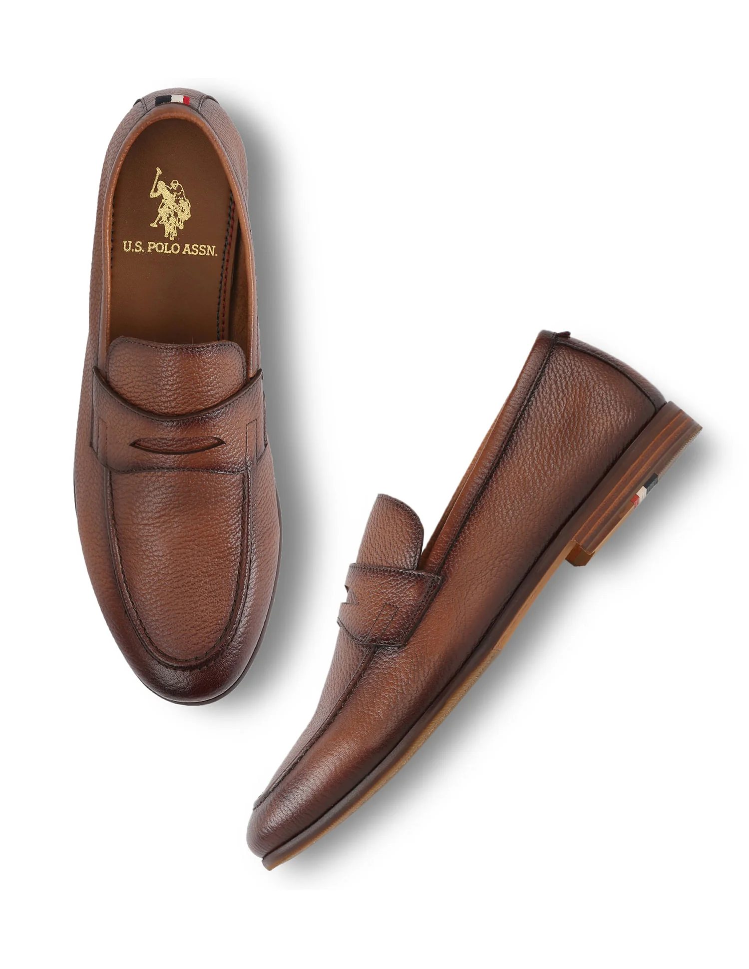 Men Valox Textured Loafers - Image 2