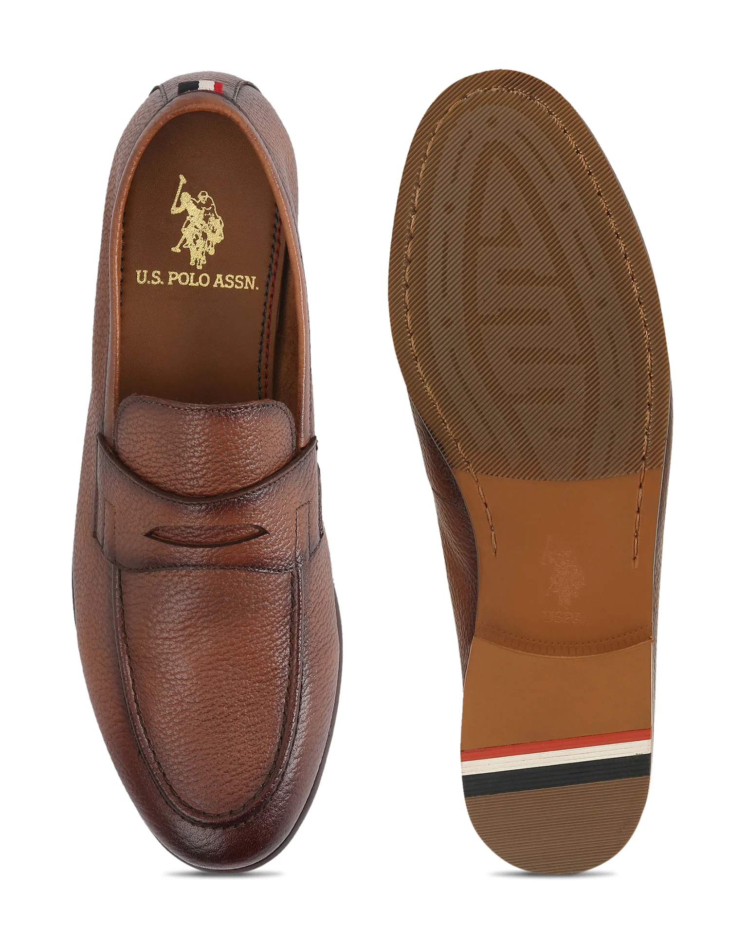 Men Valox Textured Loafers - Image 5