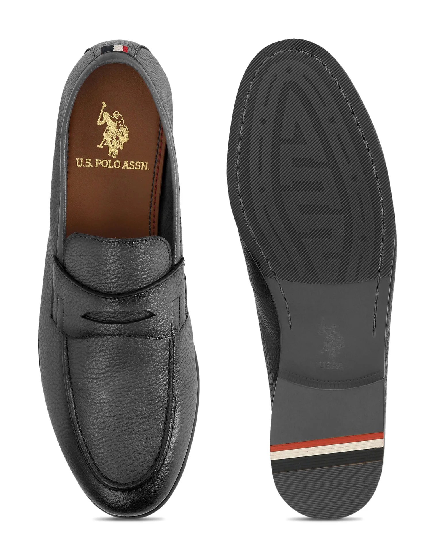 Men Valox Textured Loafers - Image 5
