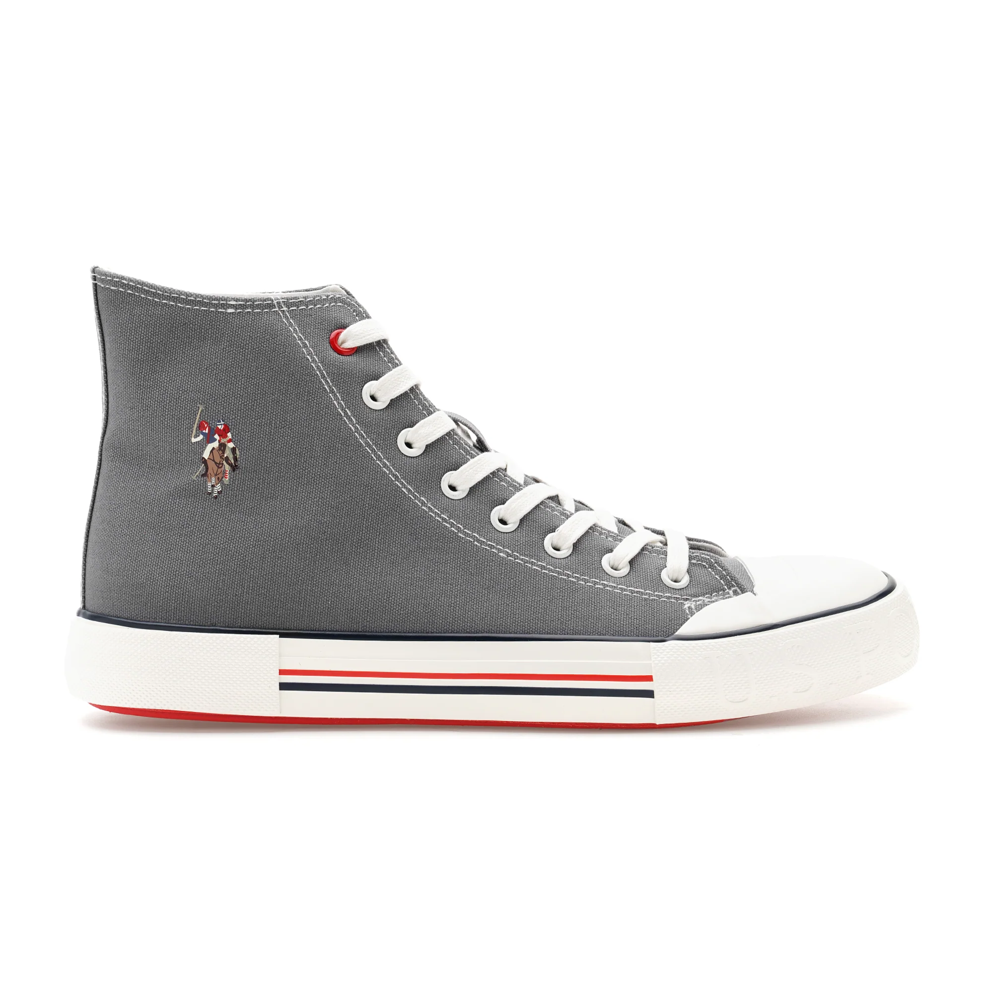 Men Vlair 2.0 Canvas Mid Top Casual Shoes - Image 6
