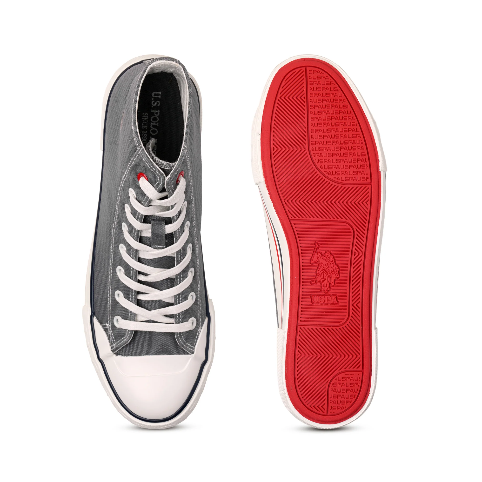 Men Vlair 2.0 Canvas Mid Top Casual Shoes - Image 7