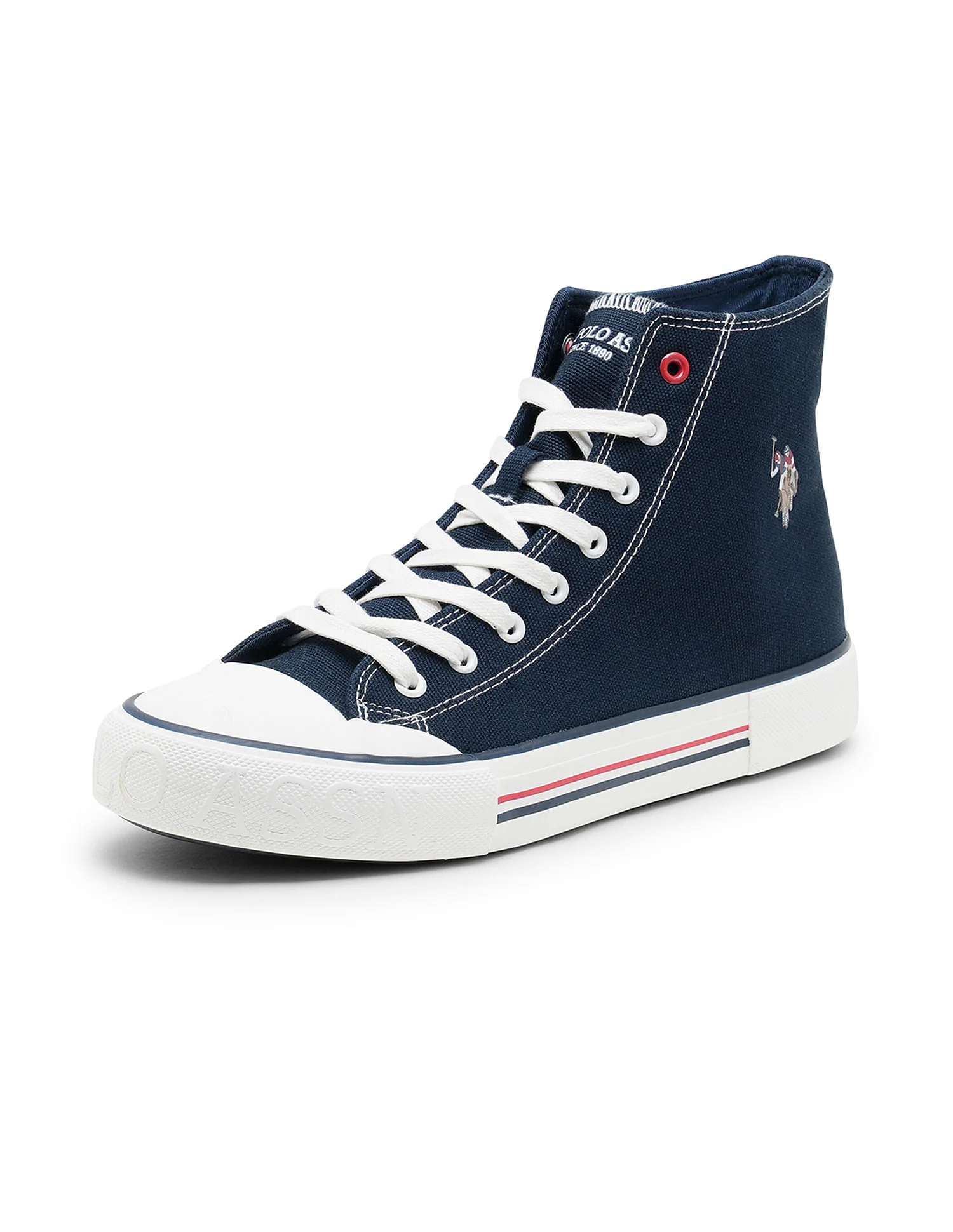 Men Vlair 2.0 Canvas Mid Top Casual Shoes - Image 7