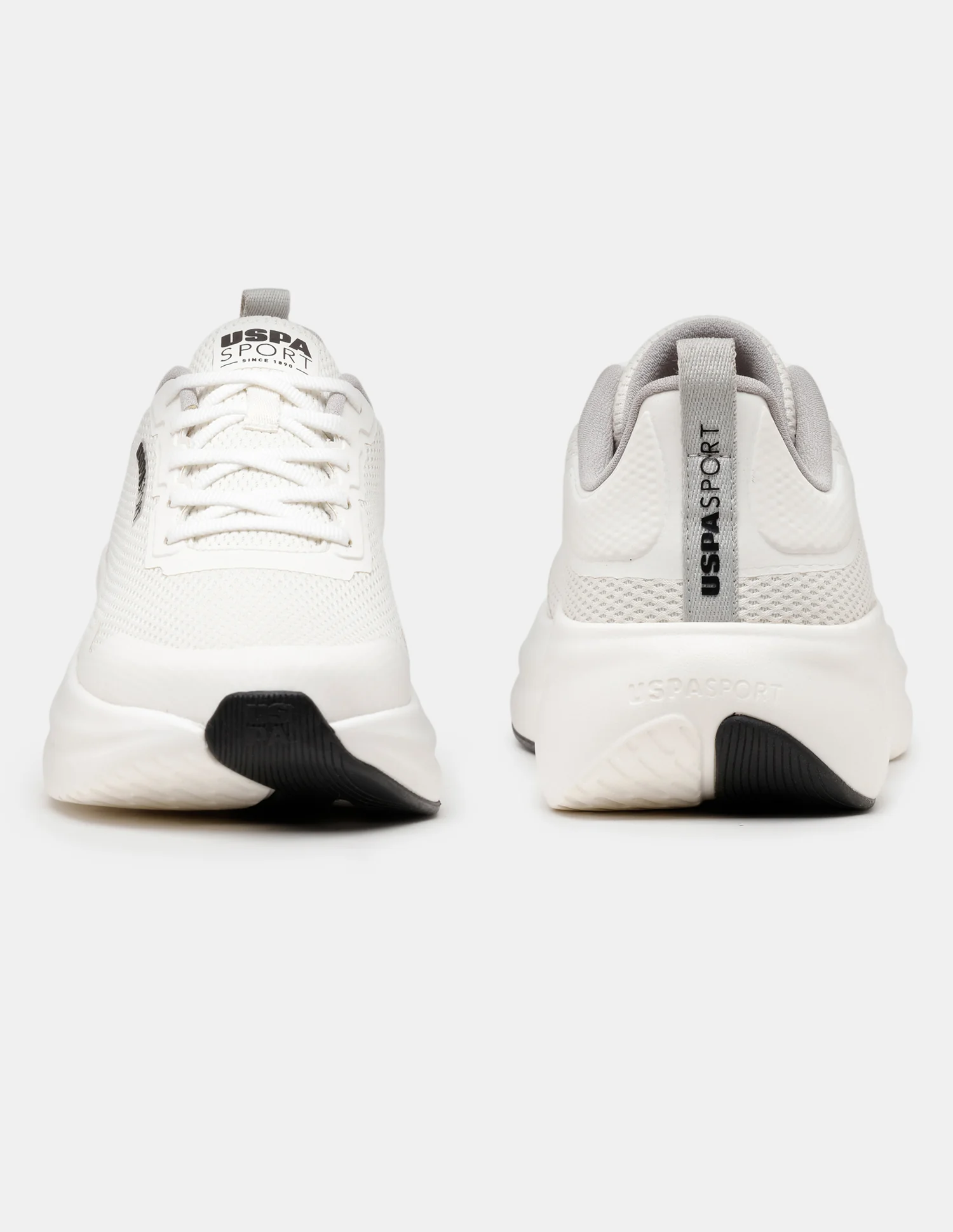 Men White Blaze Uspa Sport Sneakers - Image 7