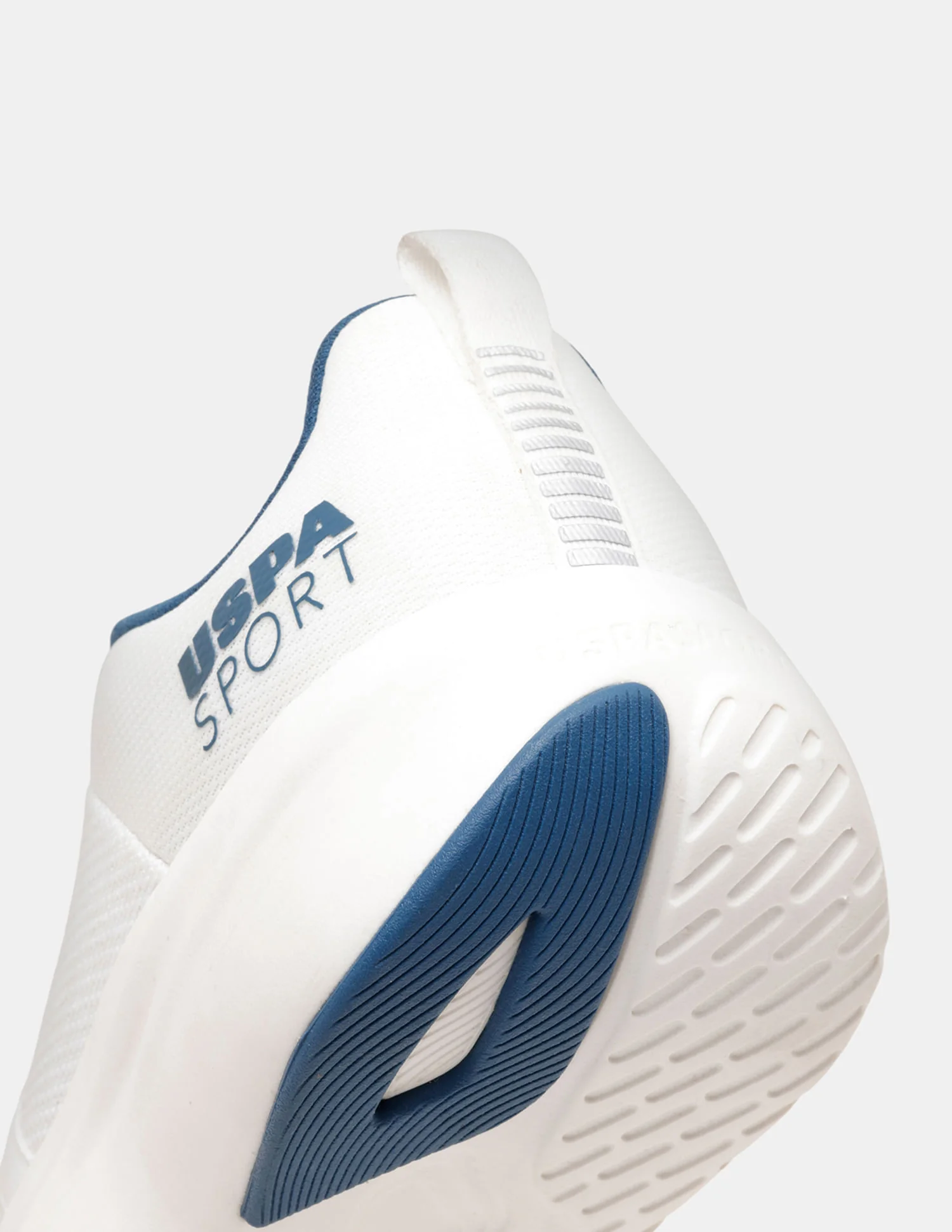 Men White Lance Uspa Sport Sneakers - Image 9