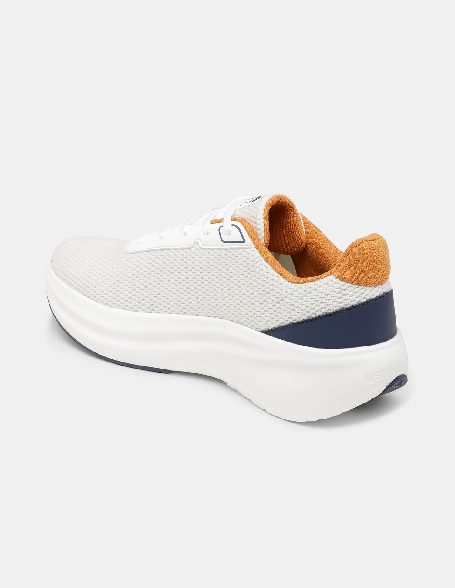 Men White Ryder Uspa Sport Sneakers - Image 5