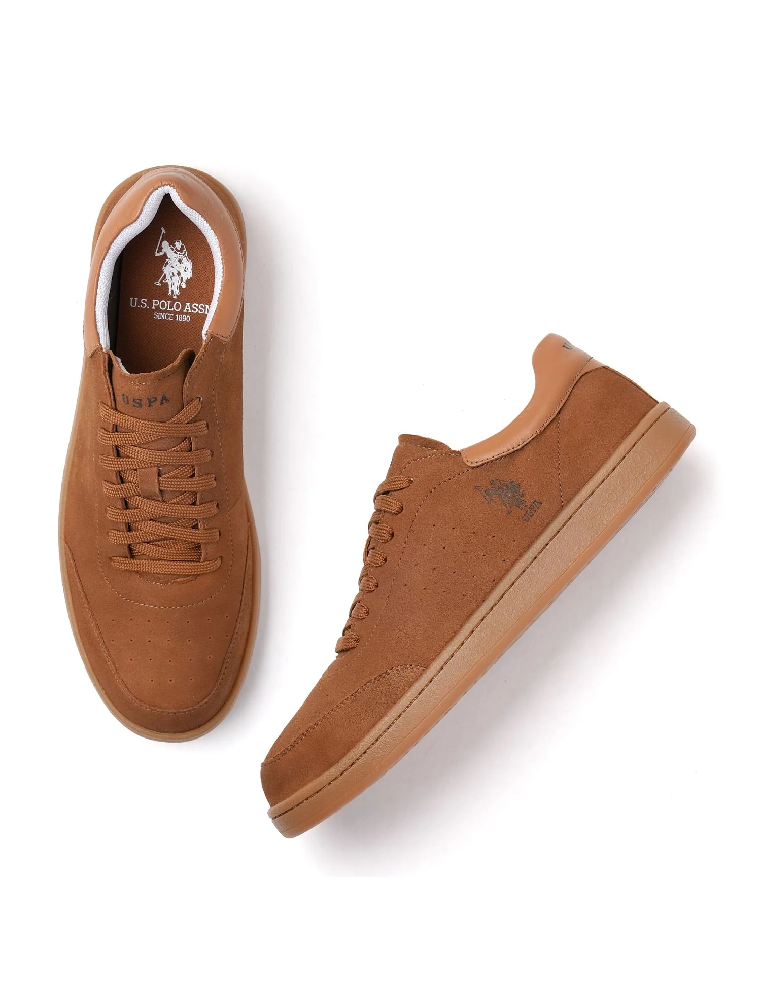 Mens Caldera Leather Sneakers - Image 3