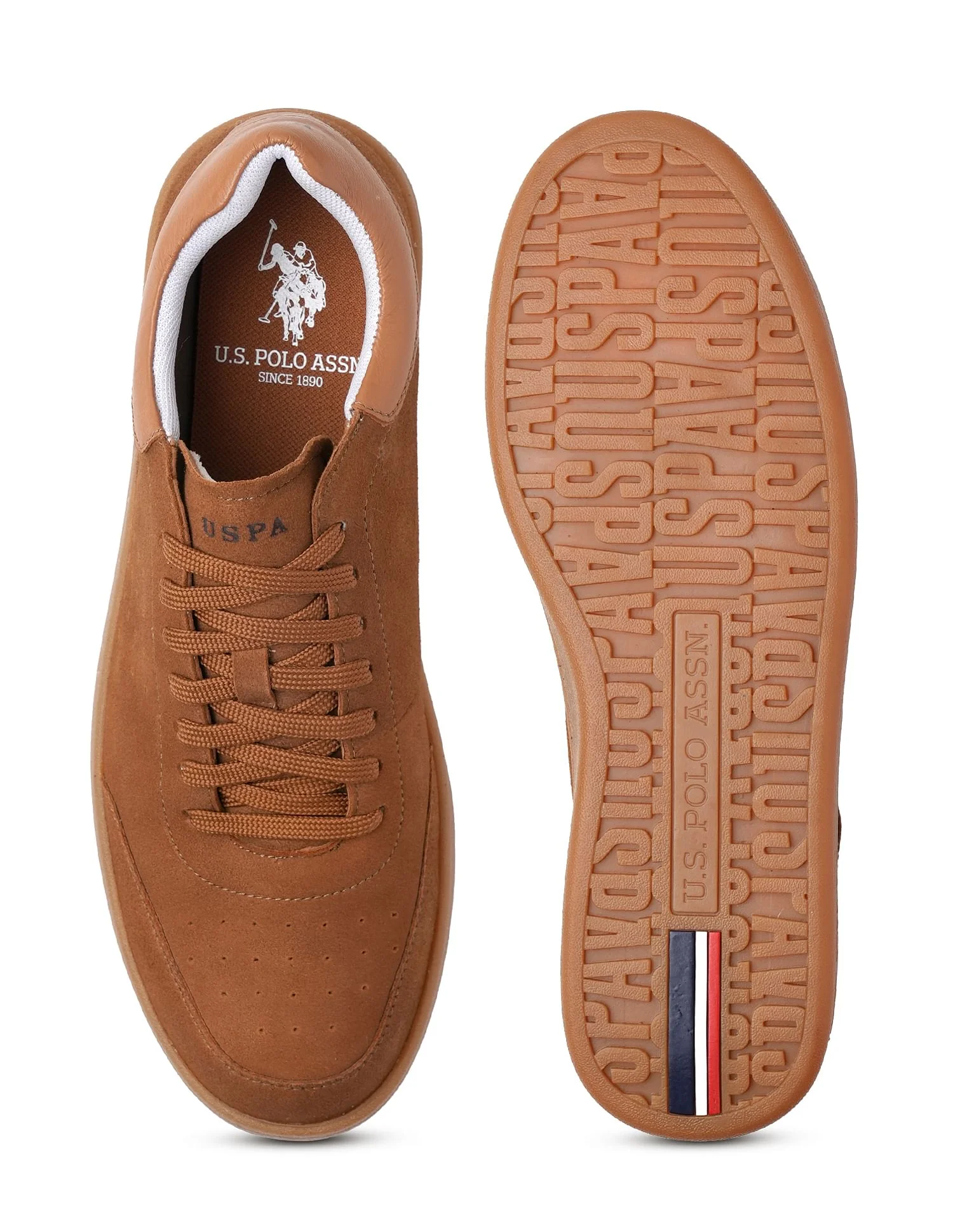 Mens Caldera Leather Sneakers - Image 6