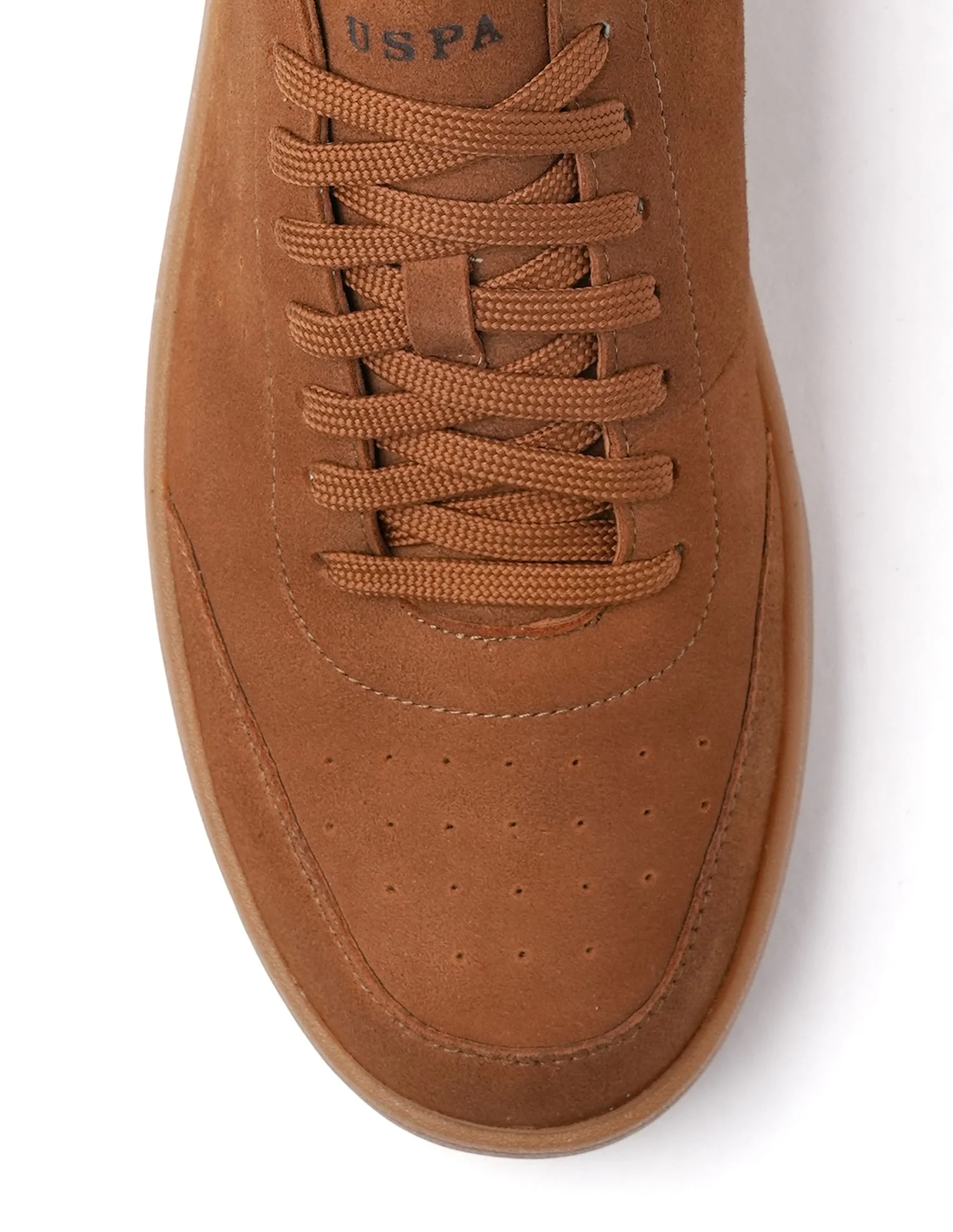 Mens Caldera Leather Sneakers - Image 8