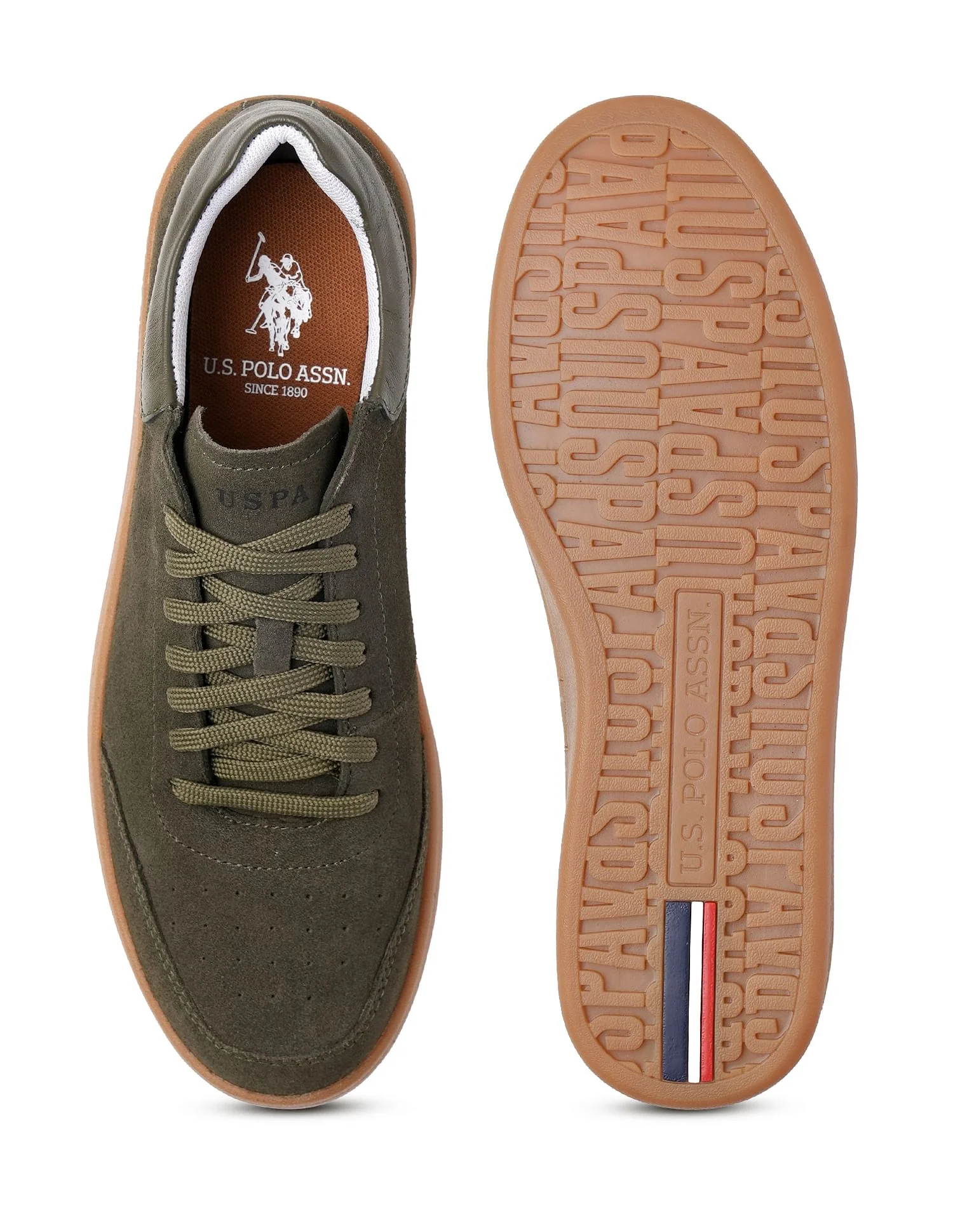 Mens Caldera Leather Sneakers - Image 6