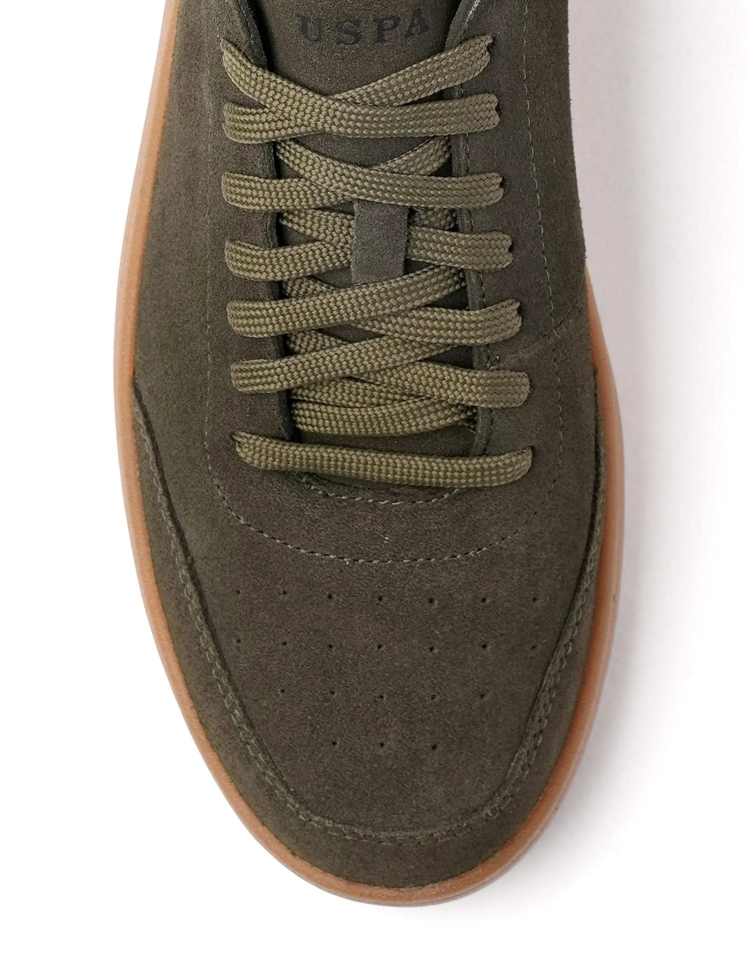 Mens Caldera Leather Sneakers - Image 8