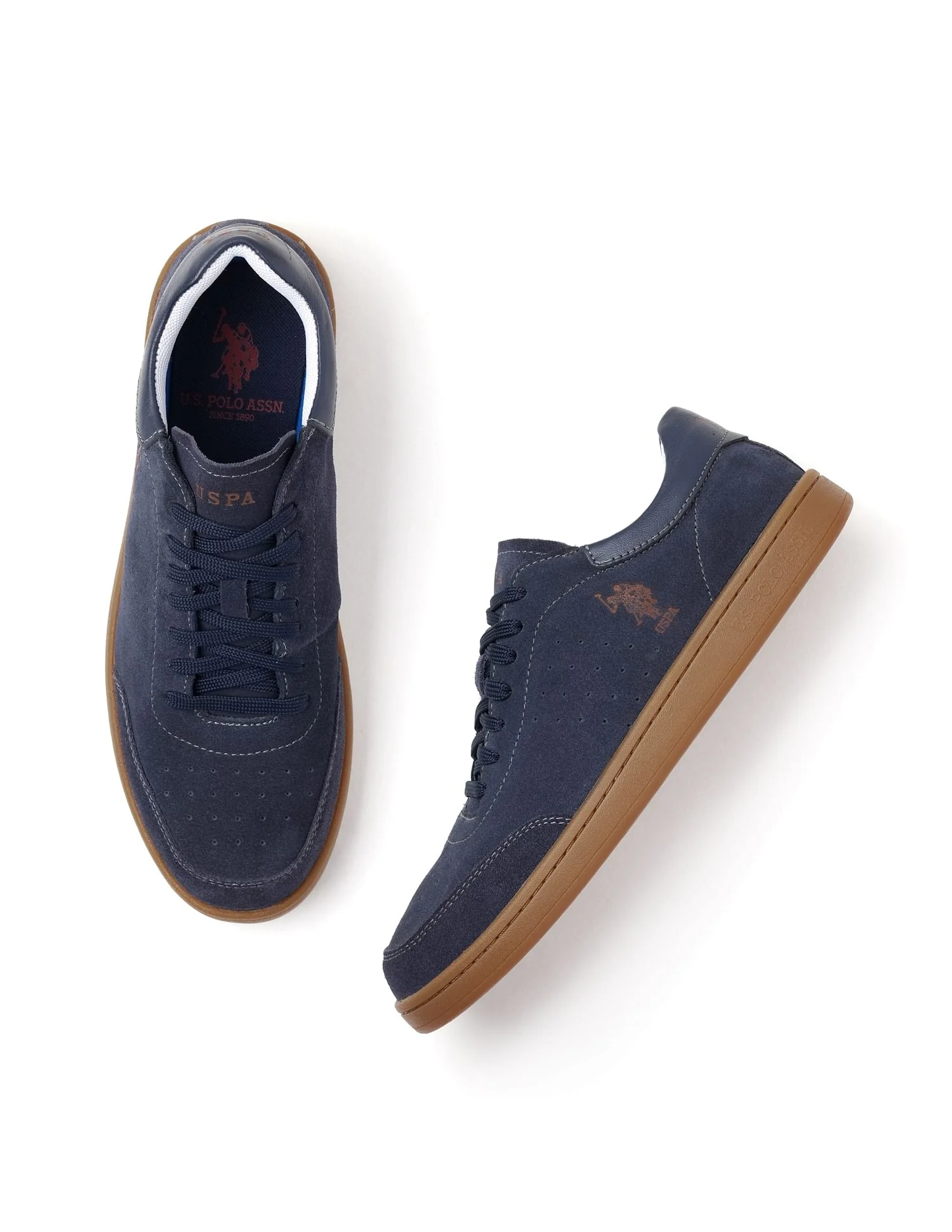 Mens Caldera Leather Sneakers - Image 3