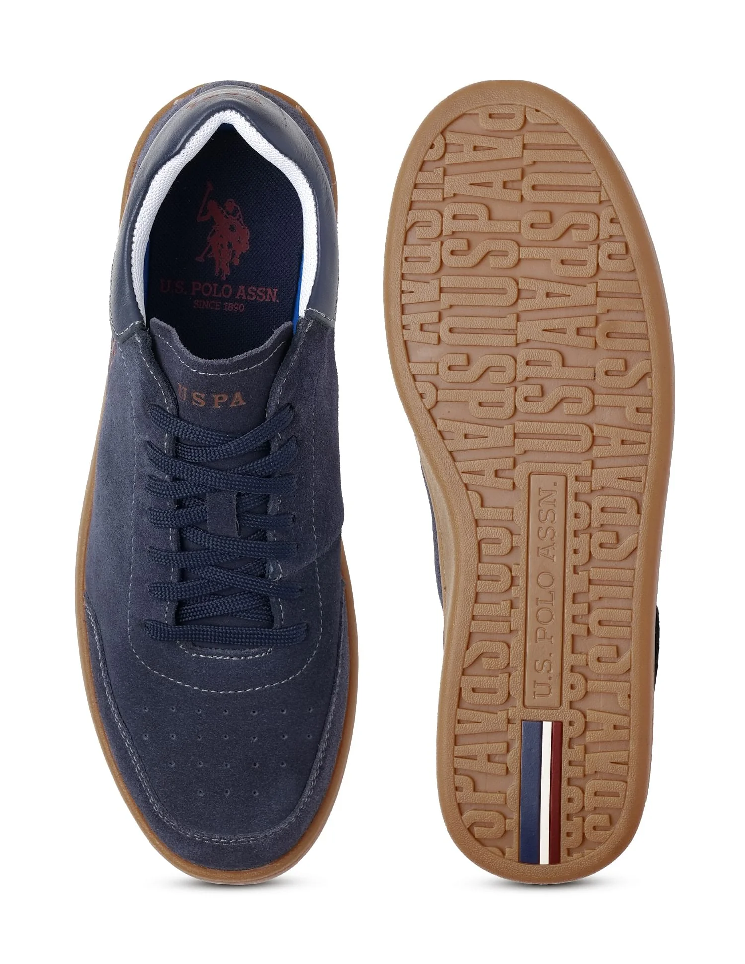 Mens Caldera Leather Sneakers - Image 6