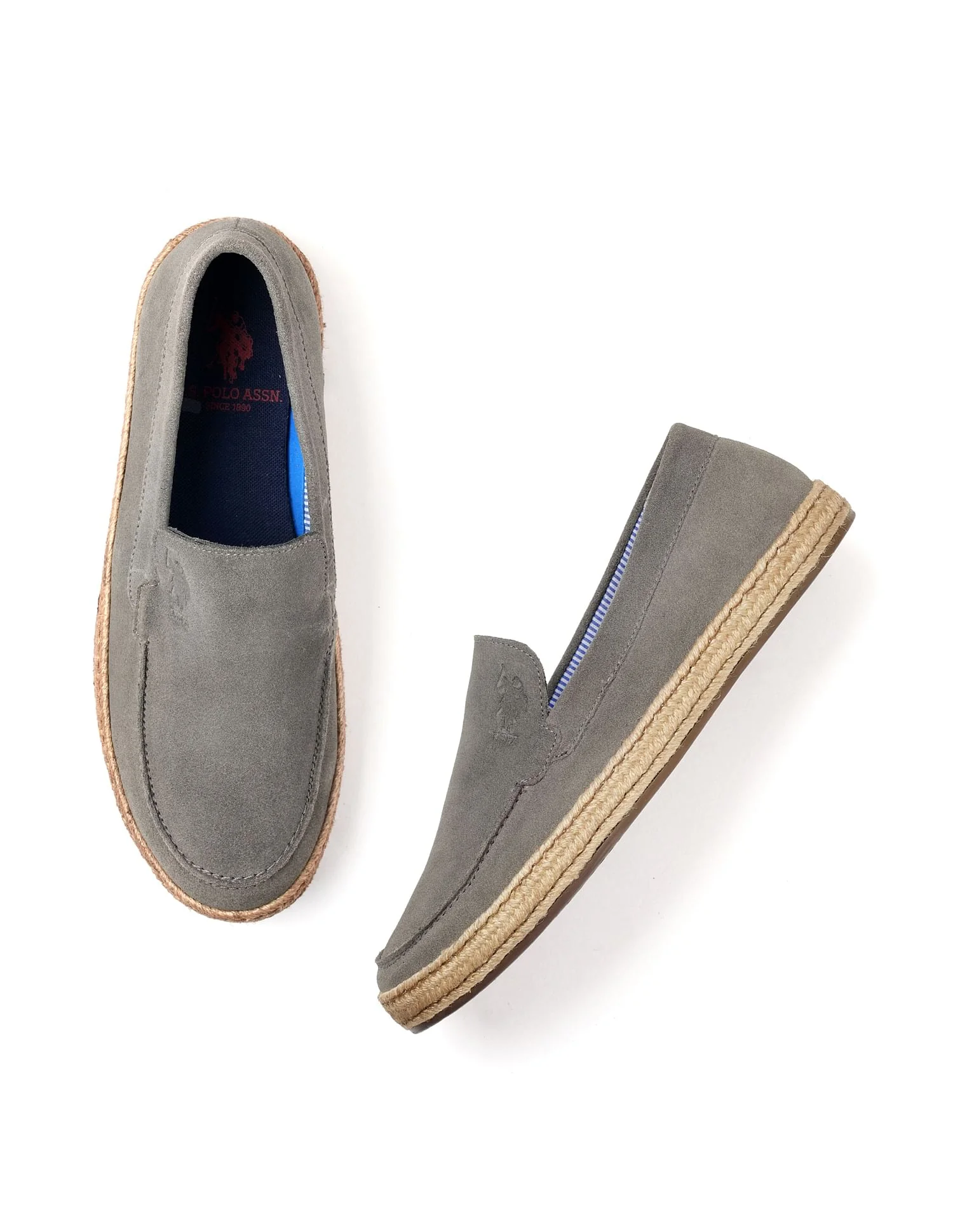Mens Oudi Suede Slip-On Shoes - Image 3