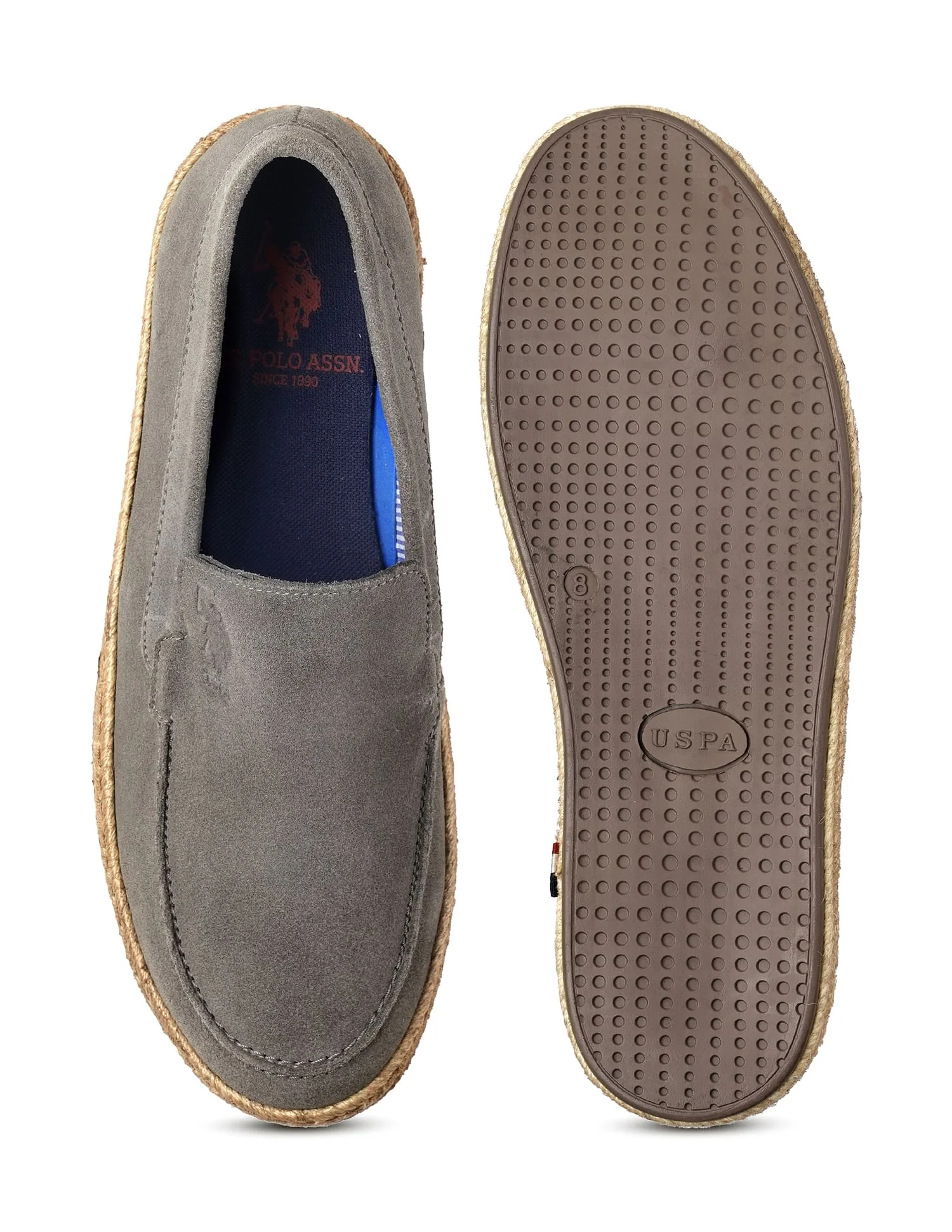 Mens Oudi Suede Slip-On Shoes - Image 6