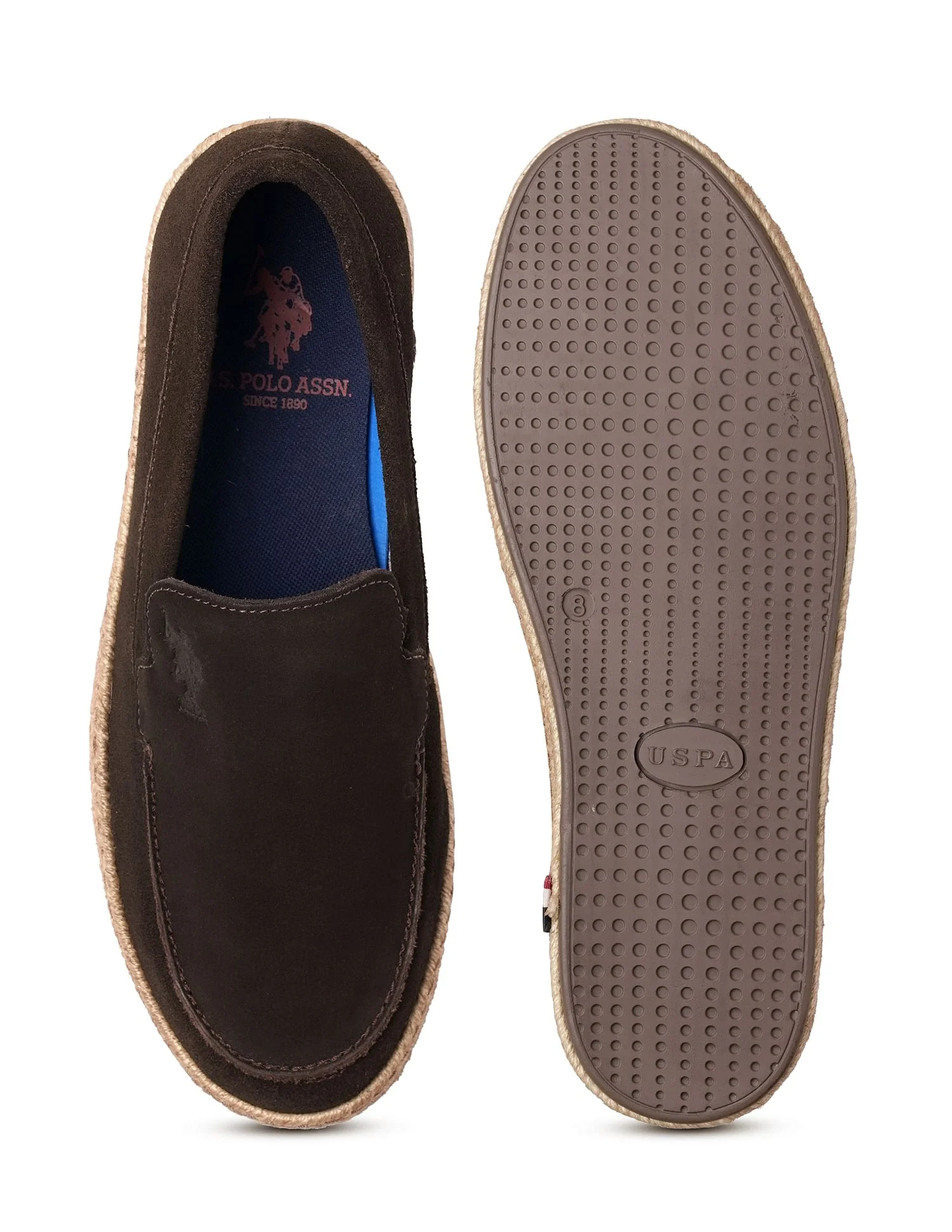 Mens Oudi Suede Slip-On Shoes - Image 6