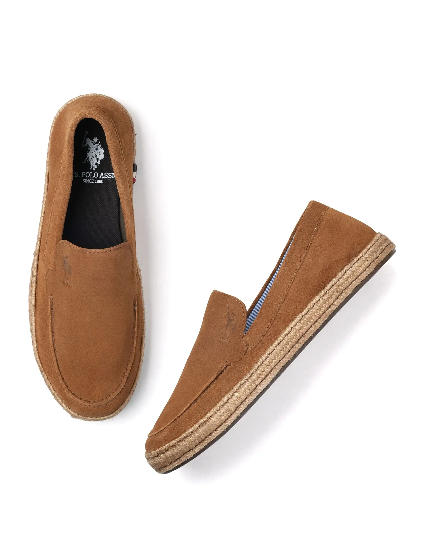 Mens Oudi Suede Slip-On Shoes - Image 3