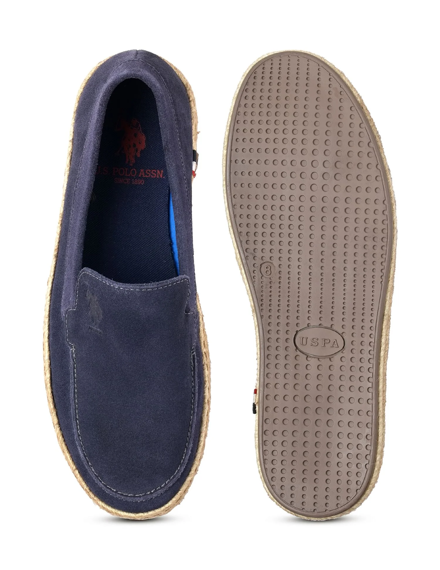 Mens Oudi Suede Slip-On Shoes - Image 6