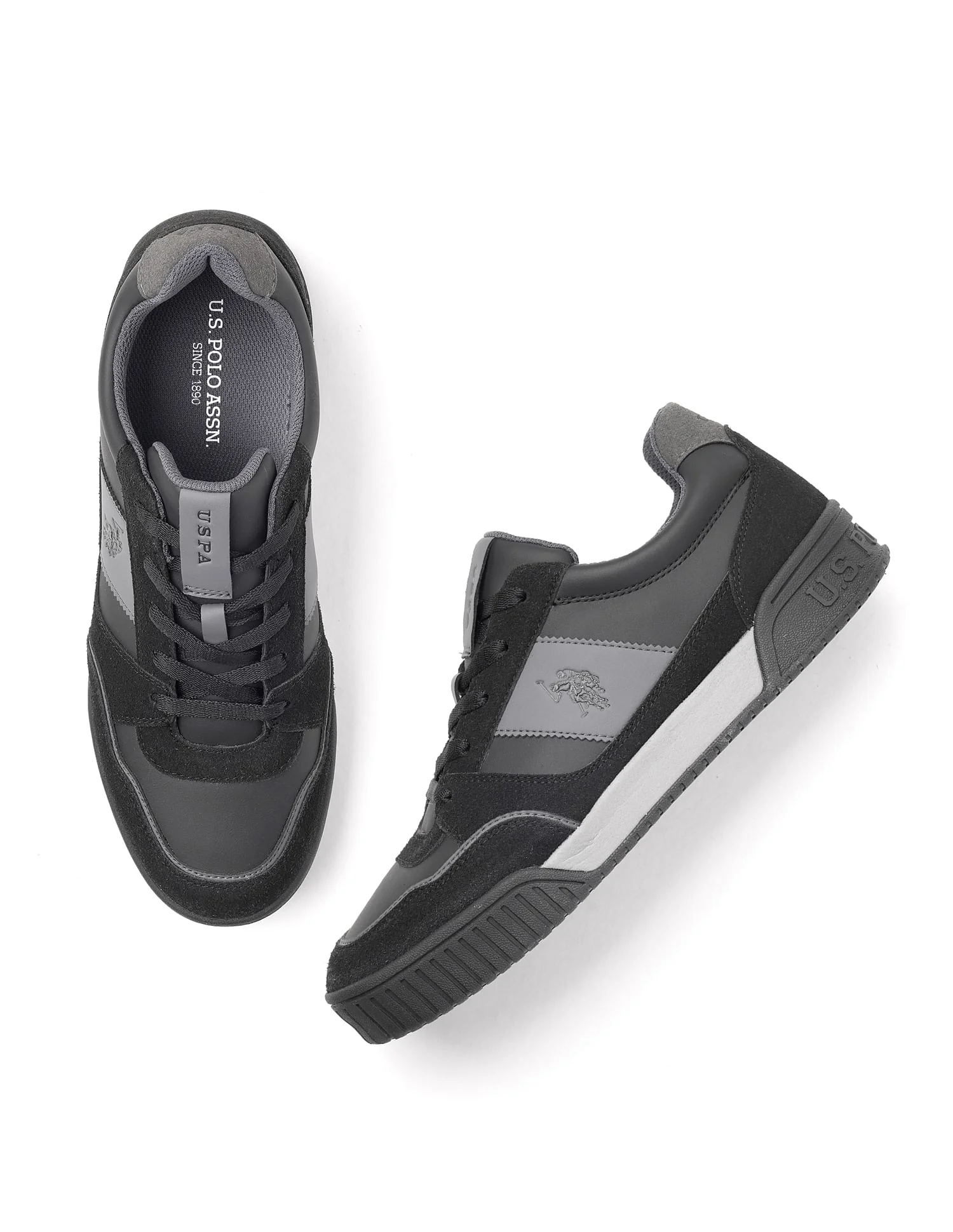 Mens Rever Colourblocked Sneakers - Image 3