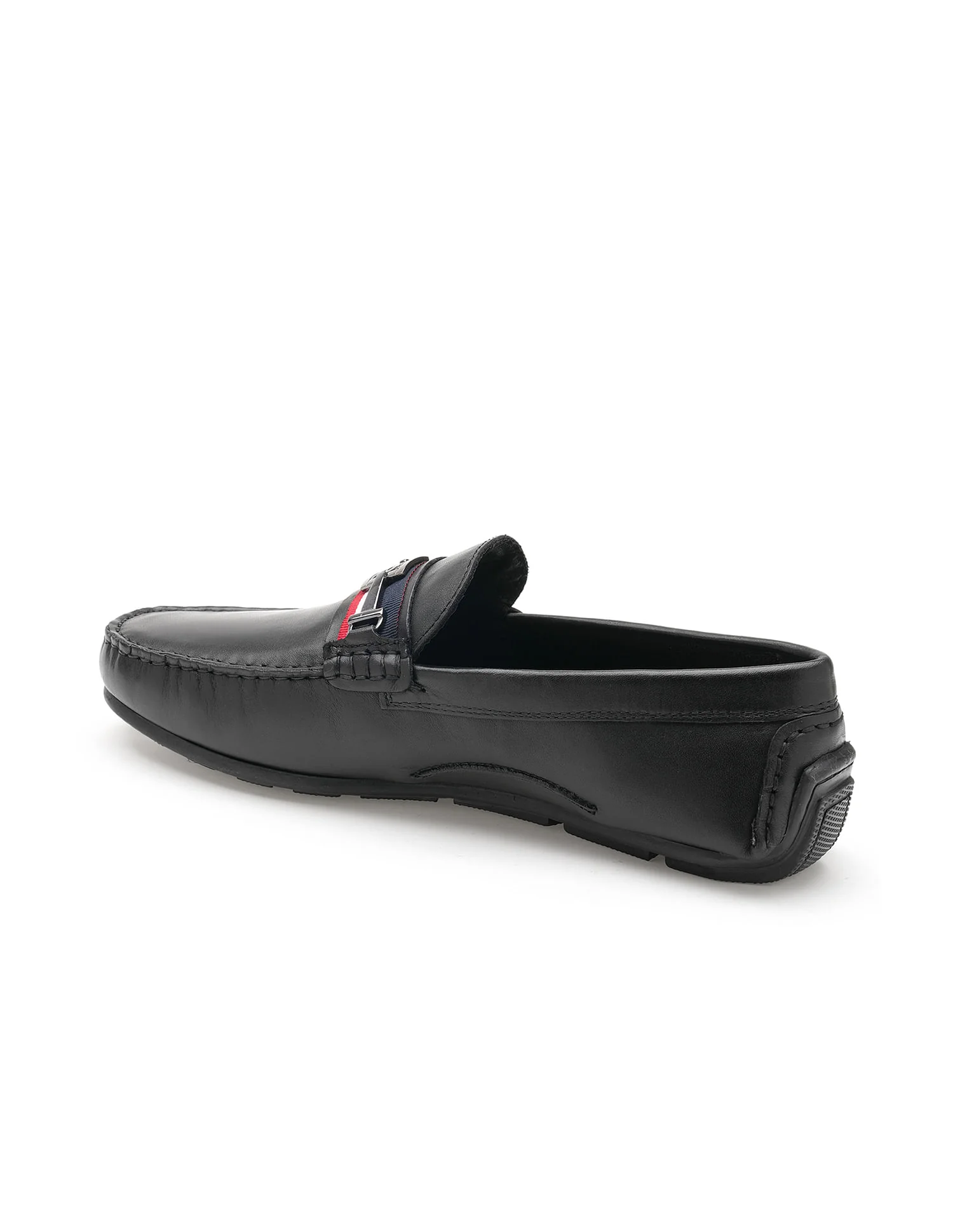 Metallic Logo Patra Slip-Ons Loafers - Image 3
