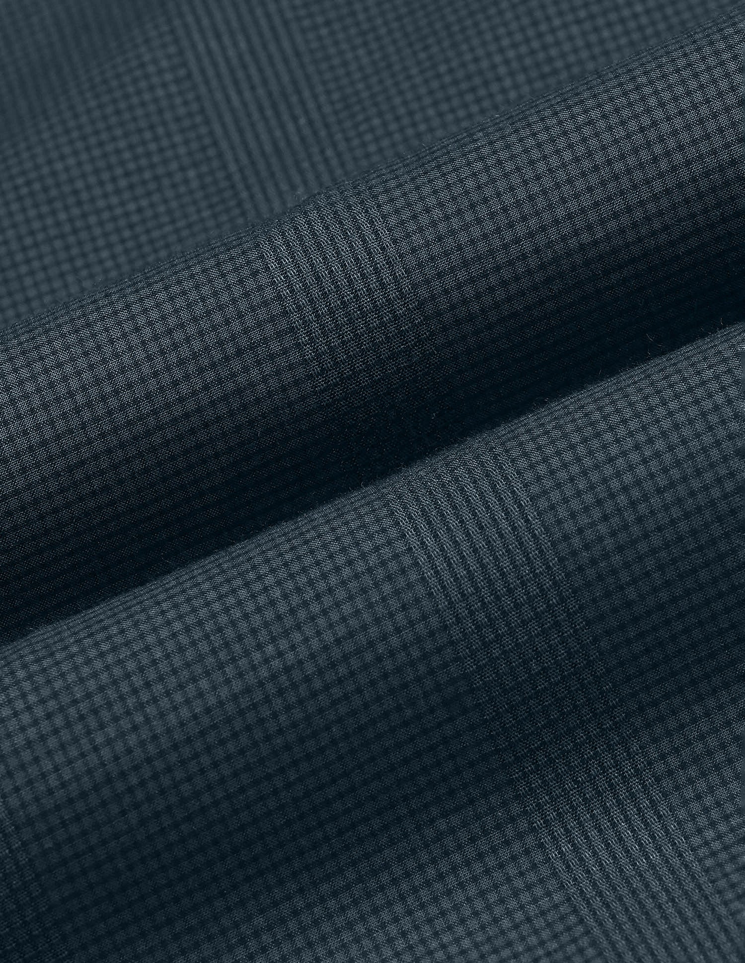 Micro Checked Black & Gold Shirt - Image 2
