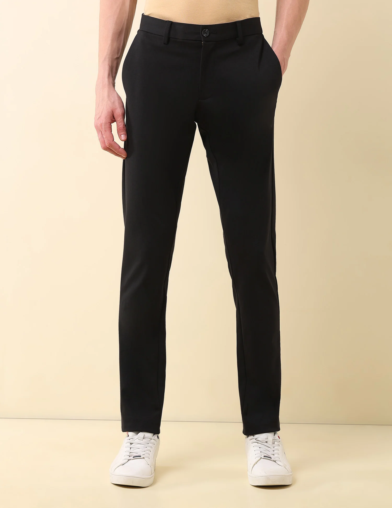 Mid Rise Austin Slim Fit Trousers - Image 6