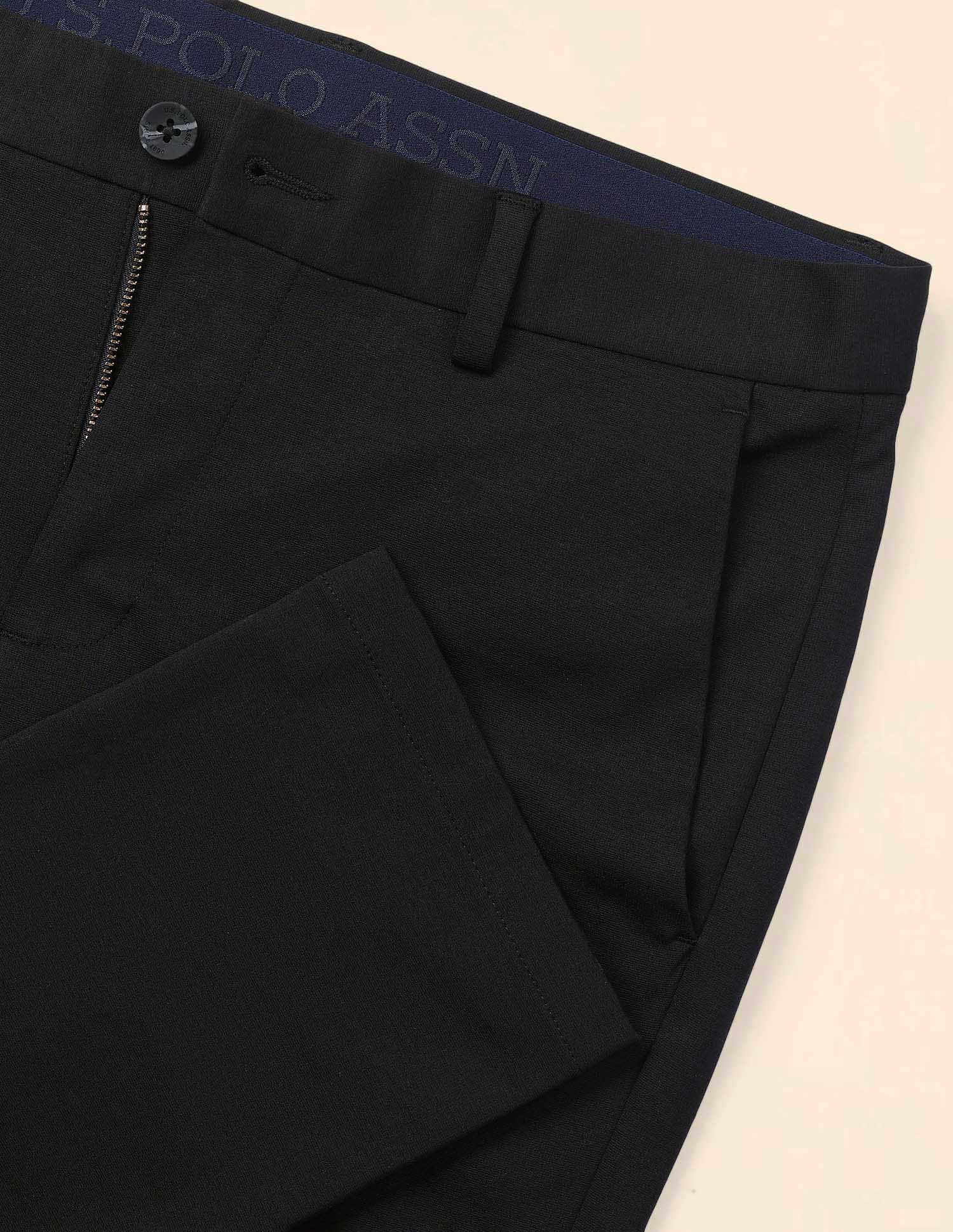 Mid Rise Austin Slim Fit Trousers - Image 9