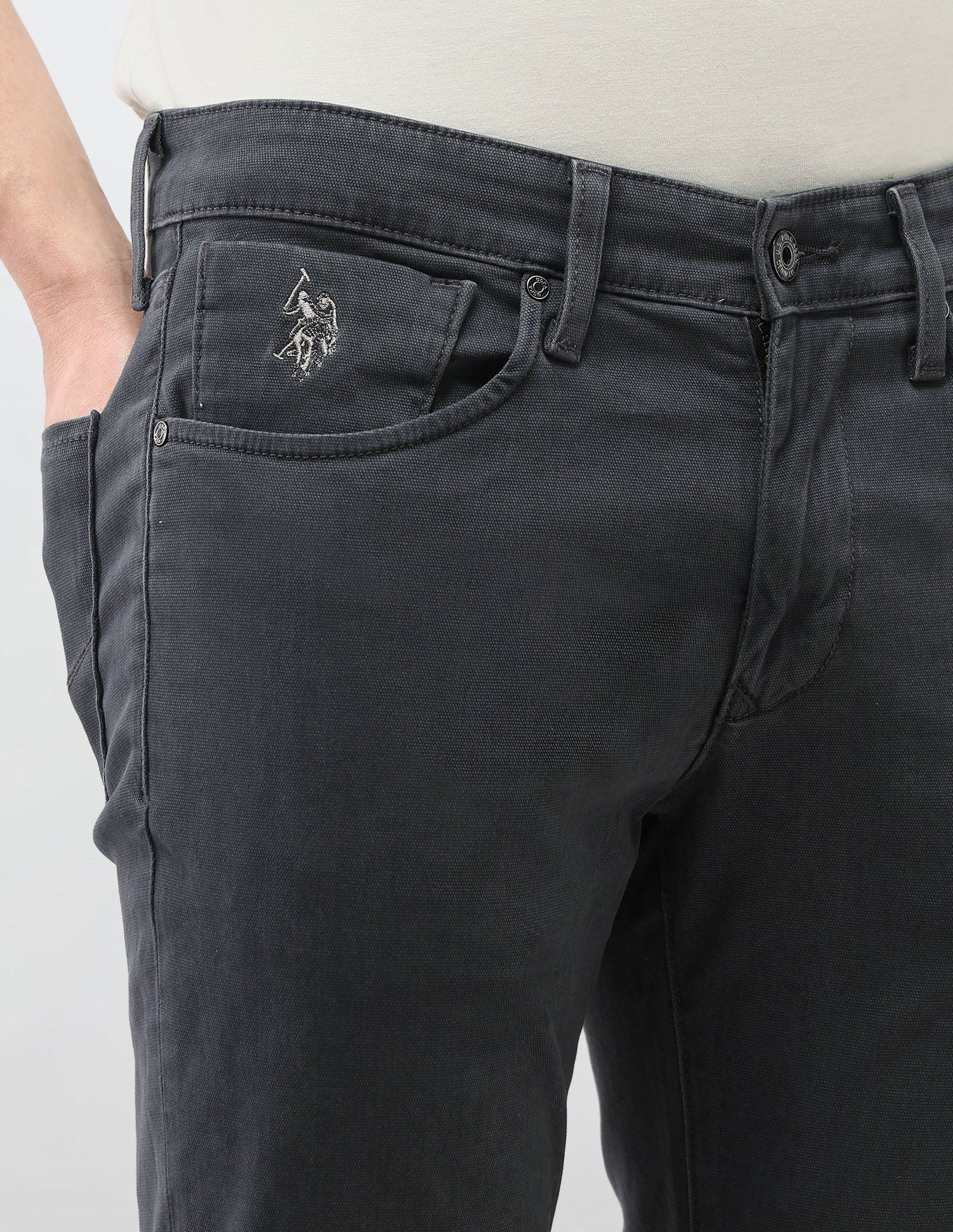 Mid Rise Brandon Slim Tapered Fit Jeans - Image 7