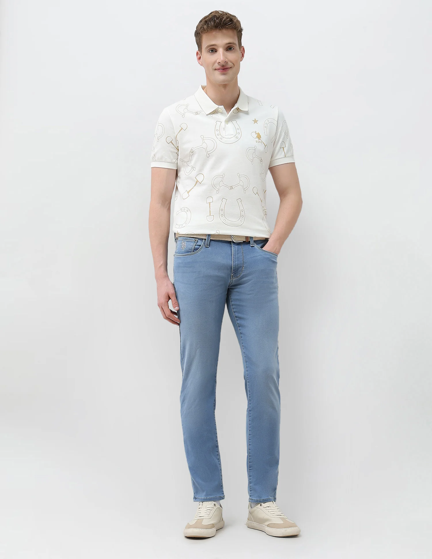Mid Rise Brandon Slim-Tapered Fit Jeans - Image 3