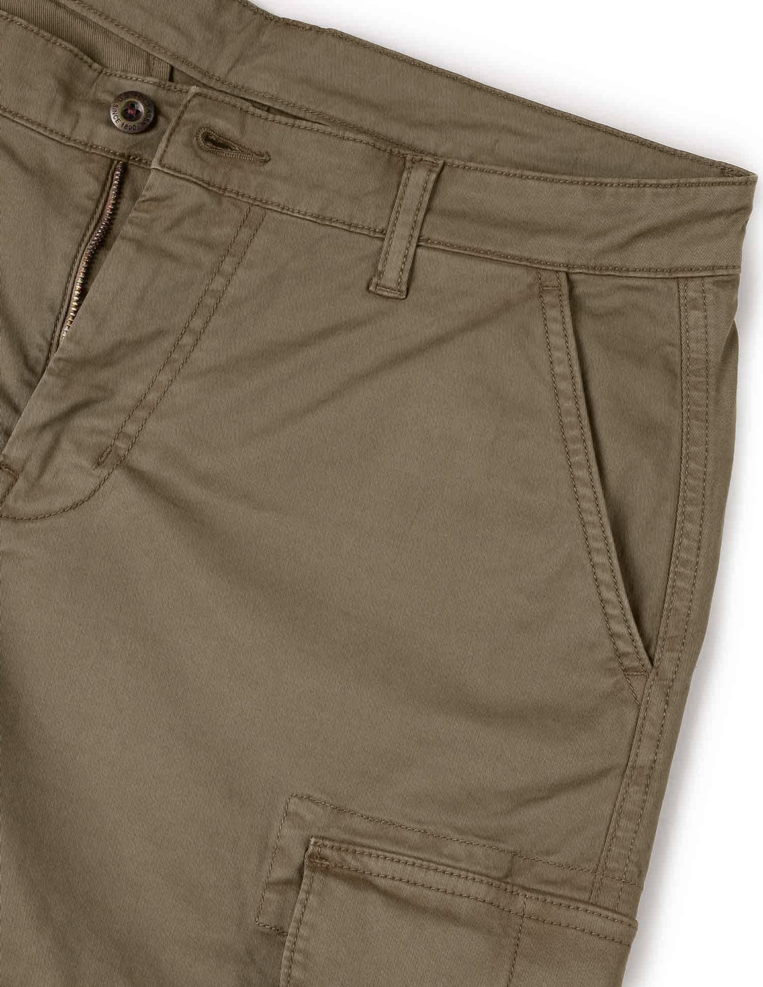Mid Rise Cargo Shorts - Image 2