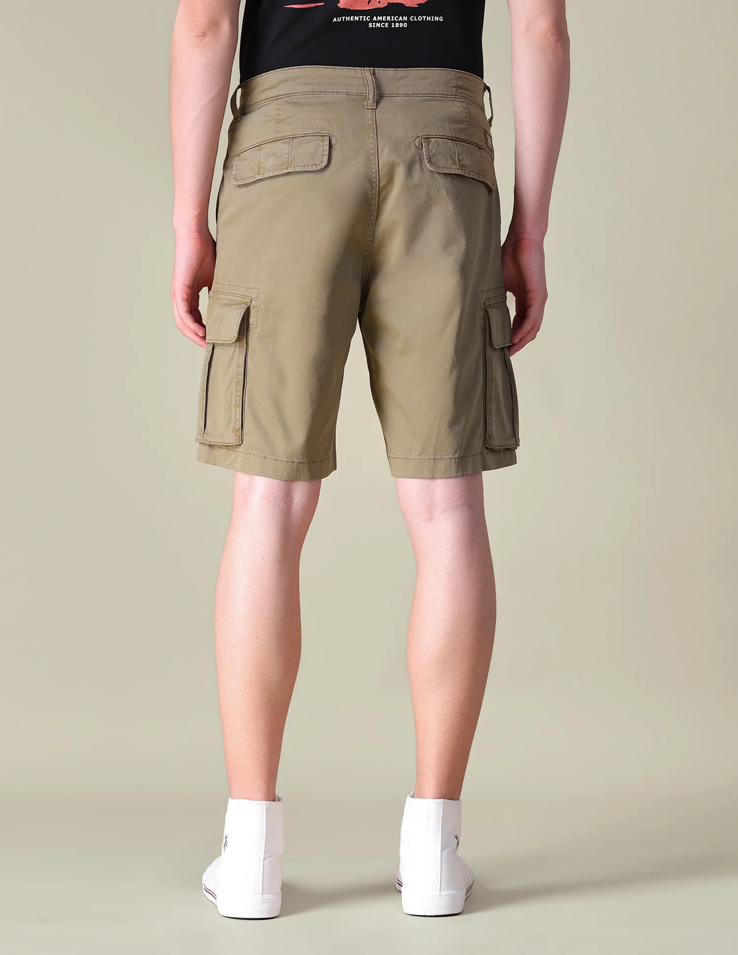 Mid Rise Cargo Shorts - Image 5