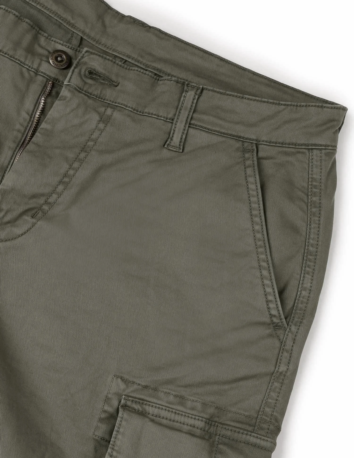 Mid Rise Cargo Shorts - Image 2