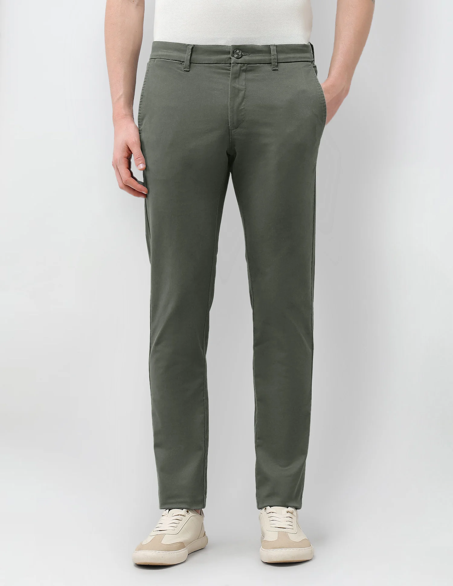 Mid Rise Denver Slim Fit Trousers - Image 6