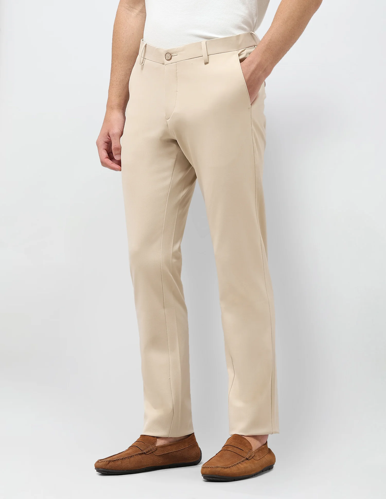 Mid Rise Denver Slim Fit Trousers - Image 4