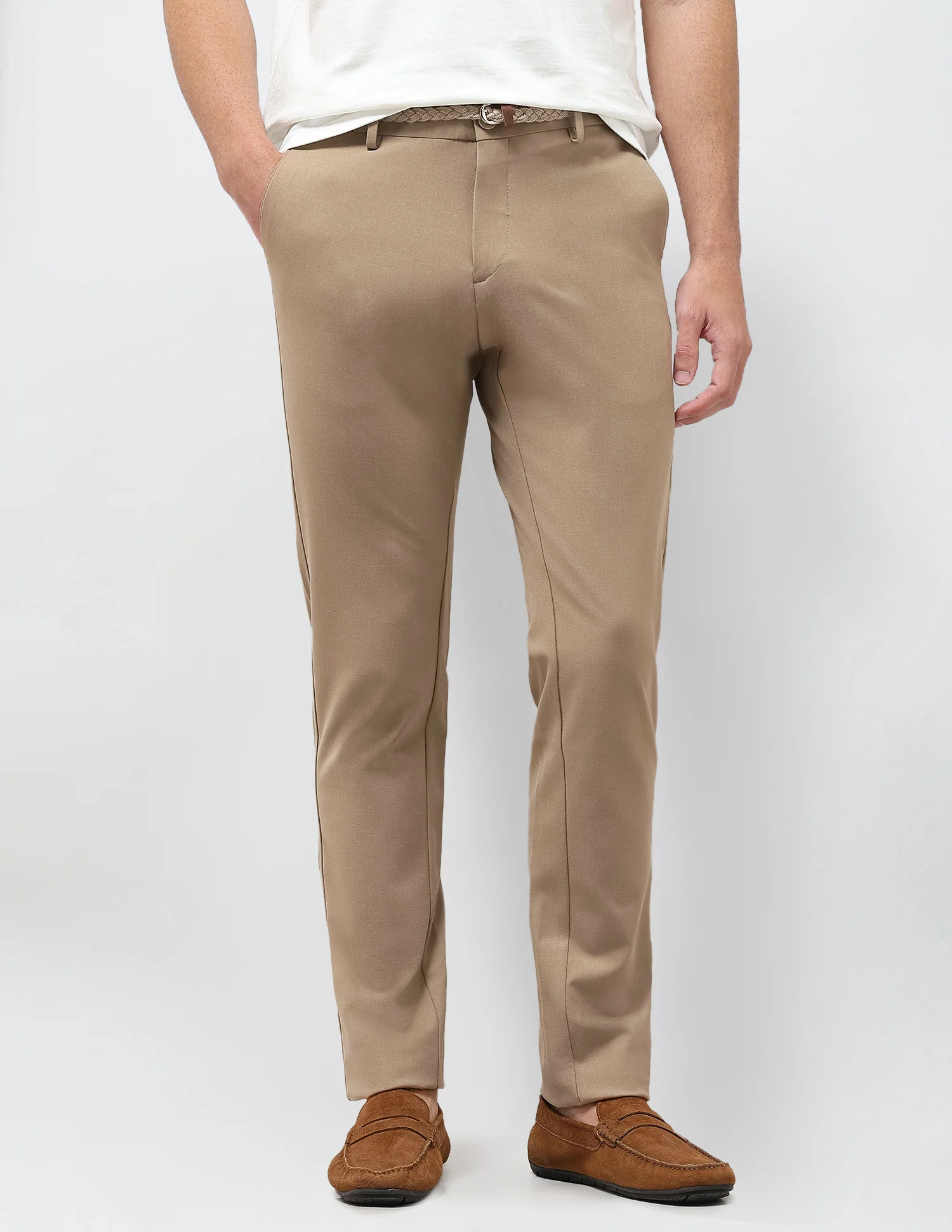 Mid Rise Denver Slim Fit Trousers