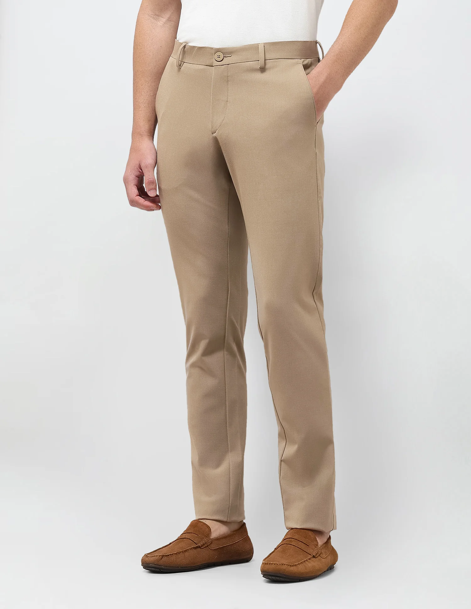 Mid Rise Denver Slim Fit Trousers - Image 4