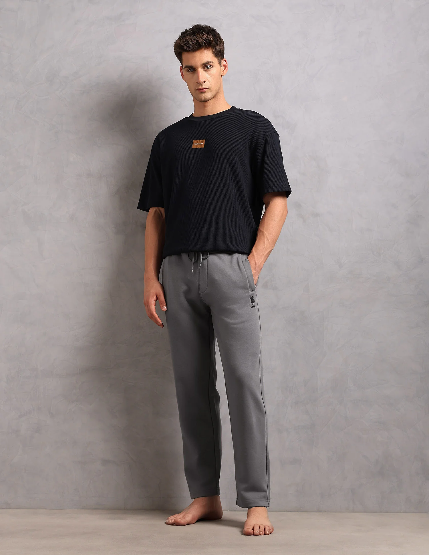 Mid Rise Fleece OR007 Lounge Pants - Pack Of 1 - Image 3