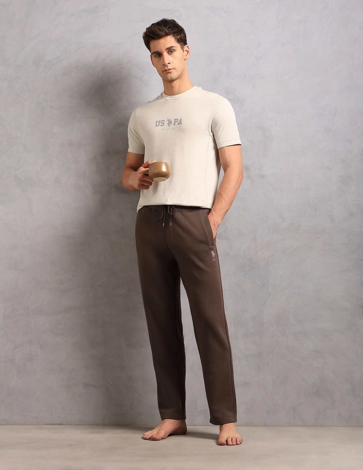 Mid Rise Fleece OR007 Lounge Pants - Pack Of 1 - Image 3