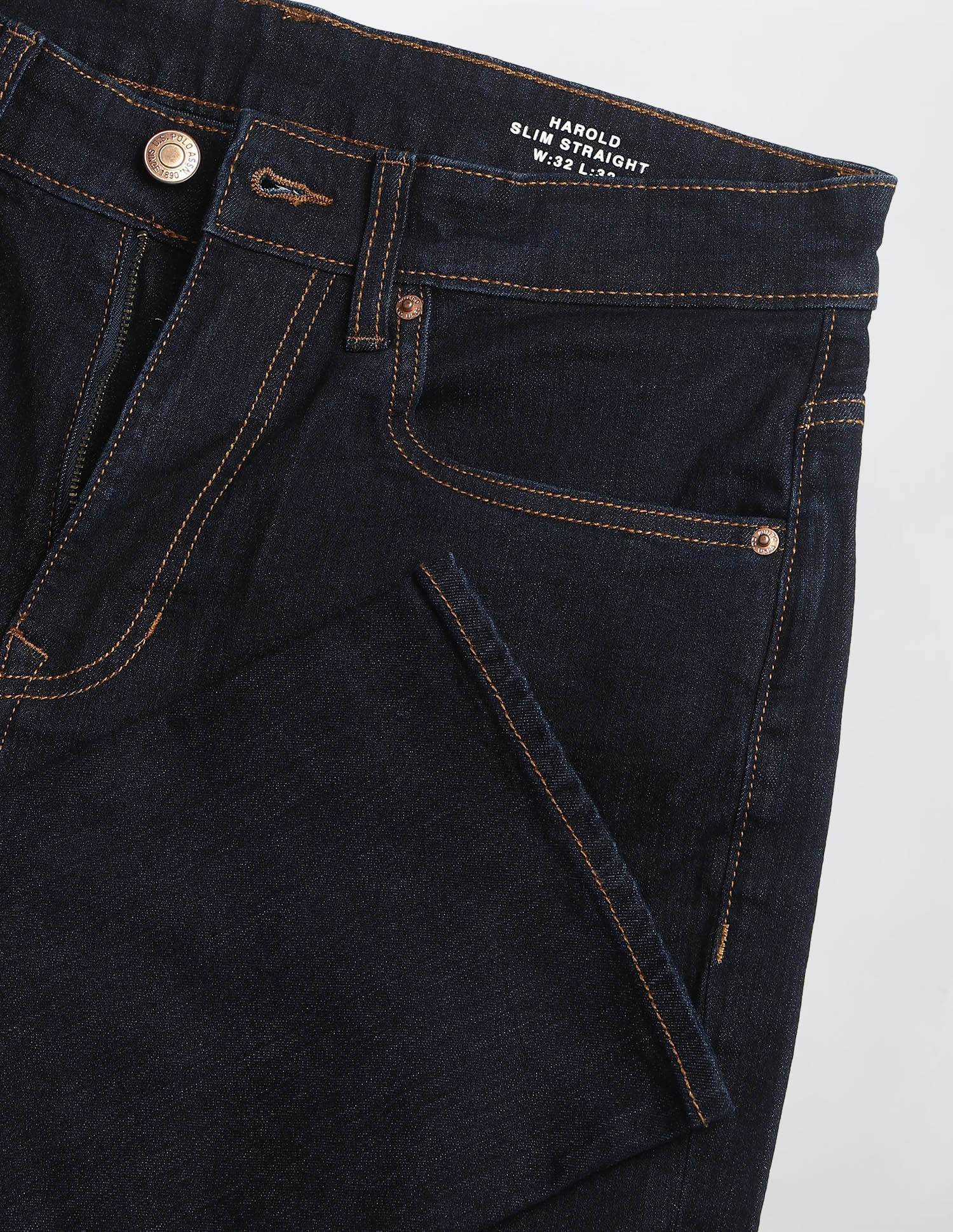 Mid Rise Harold Slim Straight Fit Jeans - Image 2