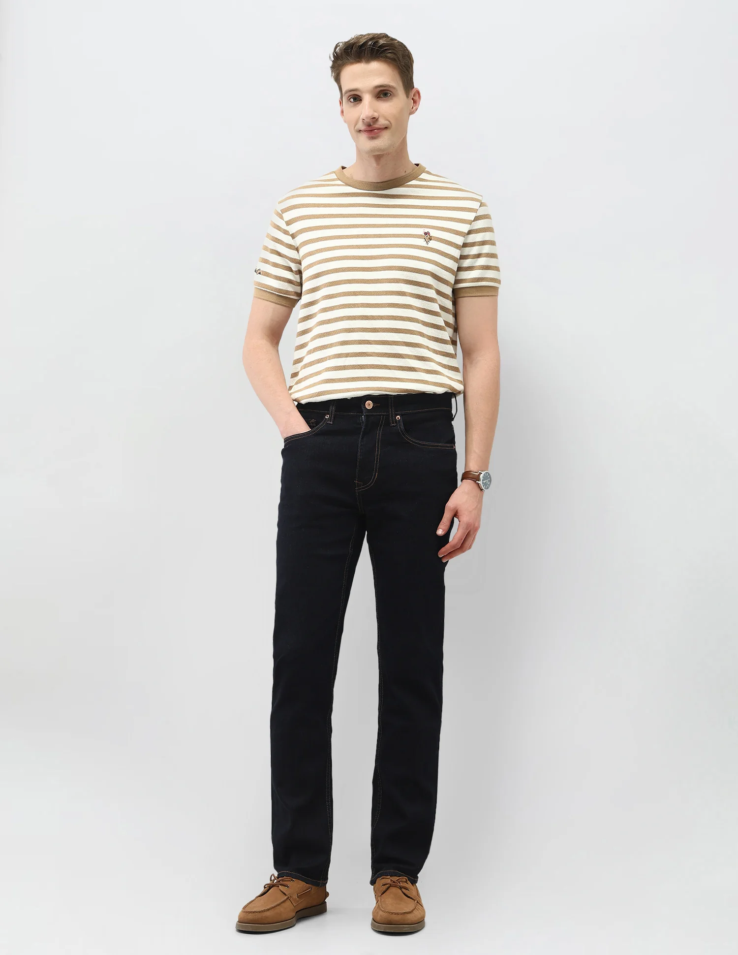 Mid Rise Harold Slim Straight Fit Jeans - Image 3