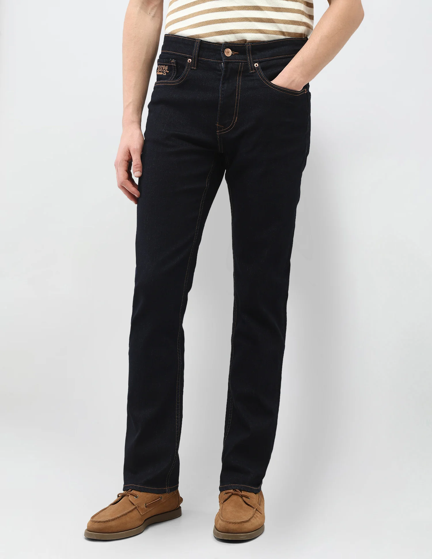 Mid Rise Harold Slim Straight Fit Jeans - Image 6